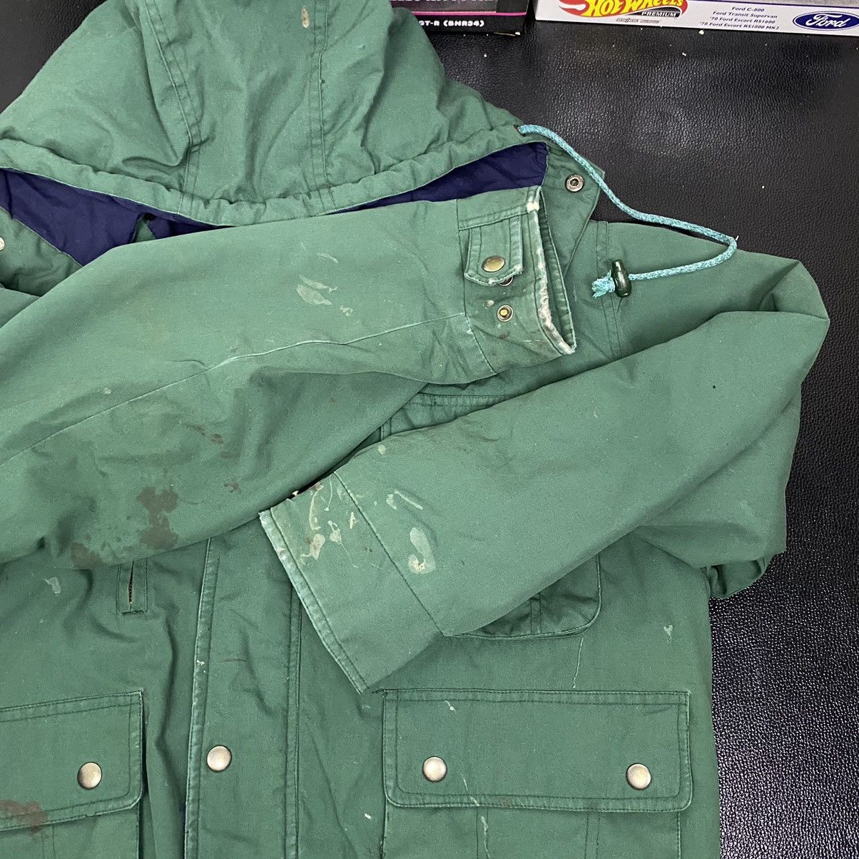 Japanese Brand Disstressed vintage top crown bomber jacket army hodded Size US XL / EU 56 / 4 - 5 Thumbnail