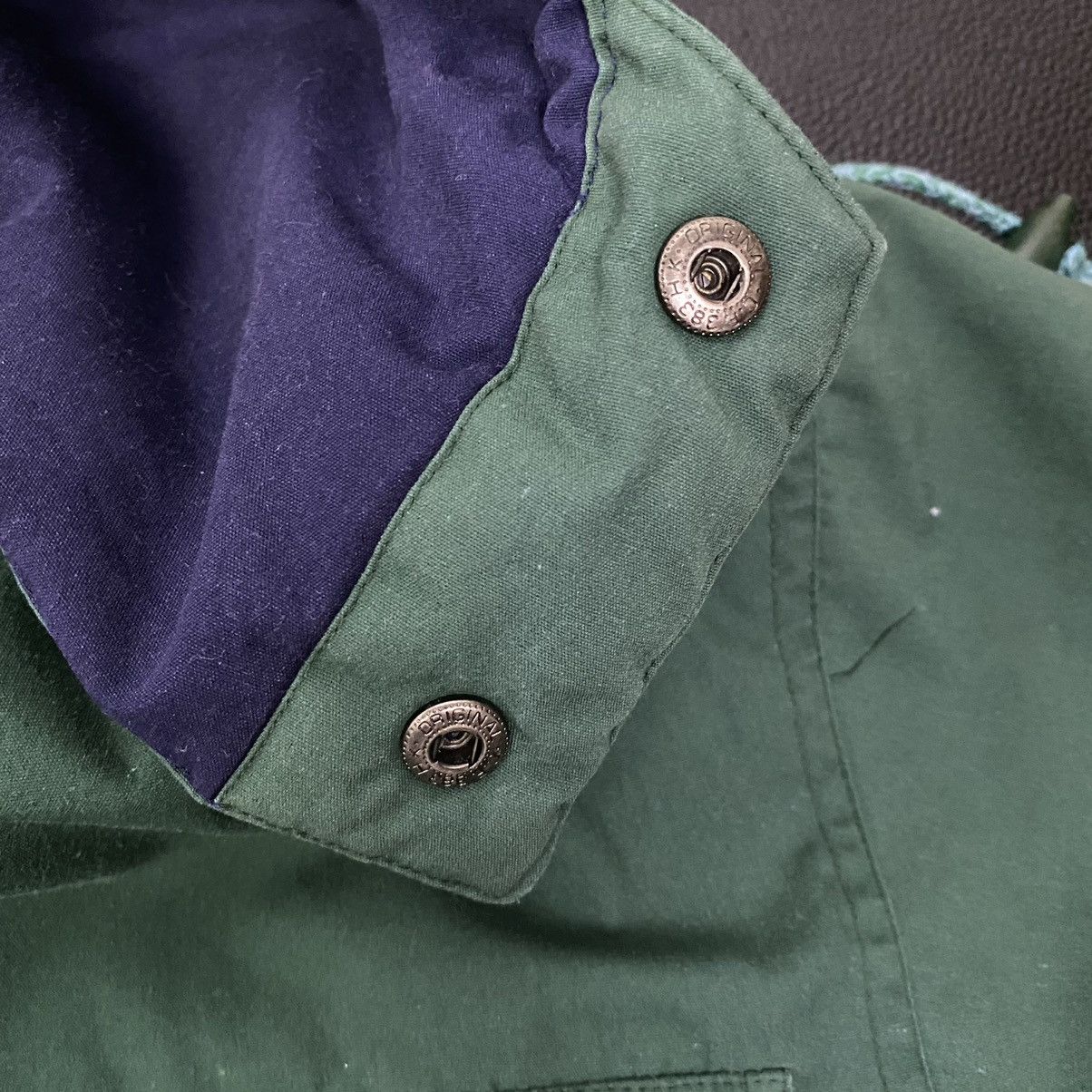 Japanese Brand Disstressed vintage top crown bomber jacket army hodded Size US XL / EU 56 / 4 - 11 Thumbnail
