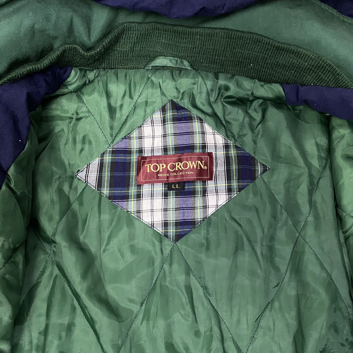 Japanese Brand Disstressed vintage top crown bomber jacket army hodded Size US XL / EU 56 / 4 - 8 Thumbnail