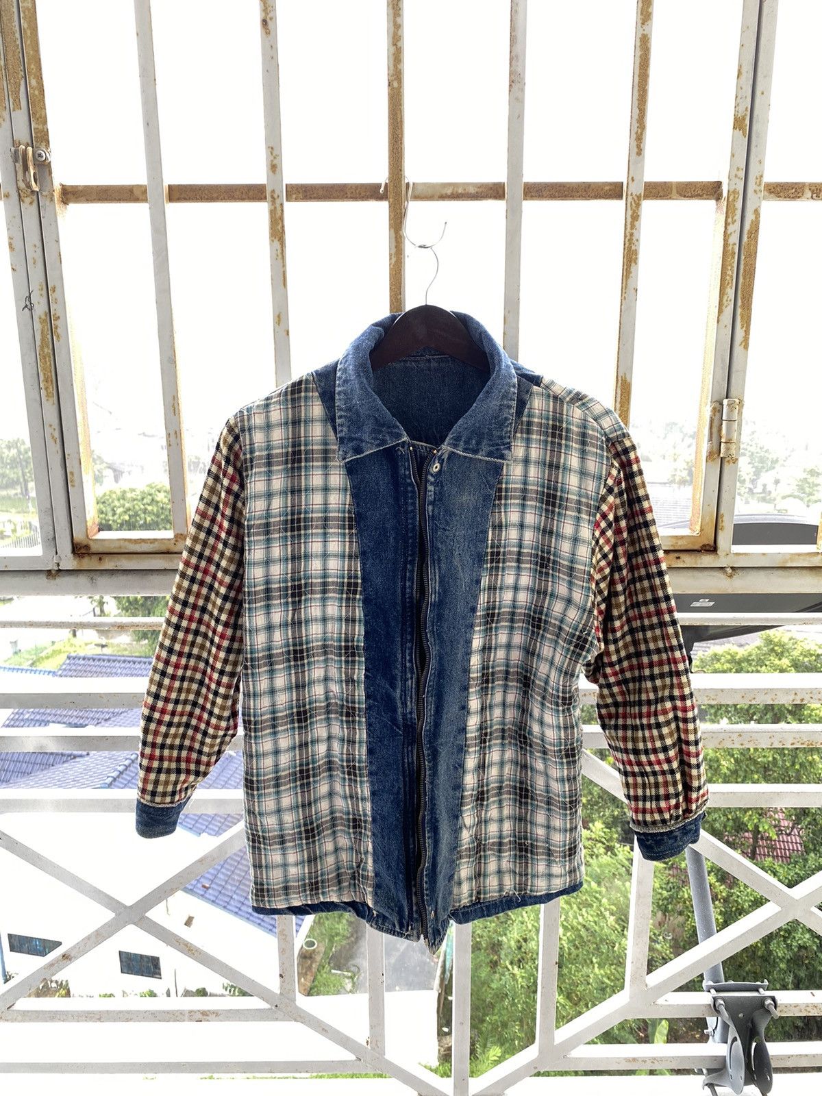 Japanese Brand Vintage Boshije Youth Patch Work Denim Jacket Size US M / EU 48-50 / 2 - 6 Thumbnail