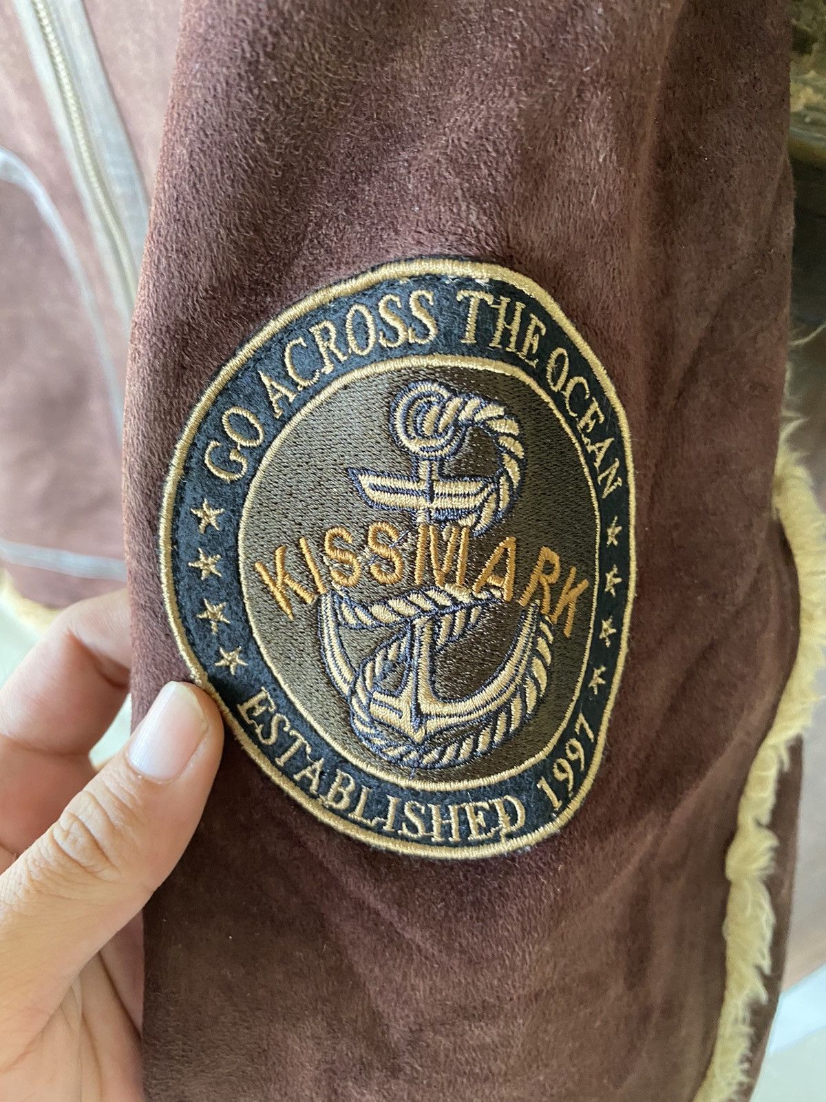 Japanese Brand OFFER🔥Vintage Sherpa Lining Patch Work Military Jacket Size US M / EU 48-50 / 2 - 7 Thumbnail
