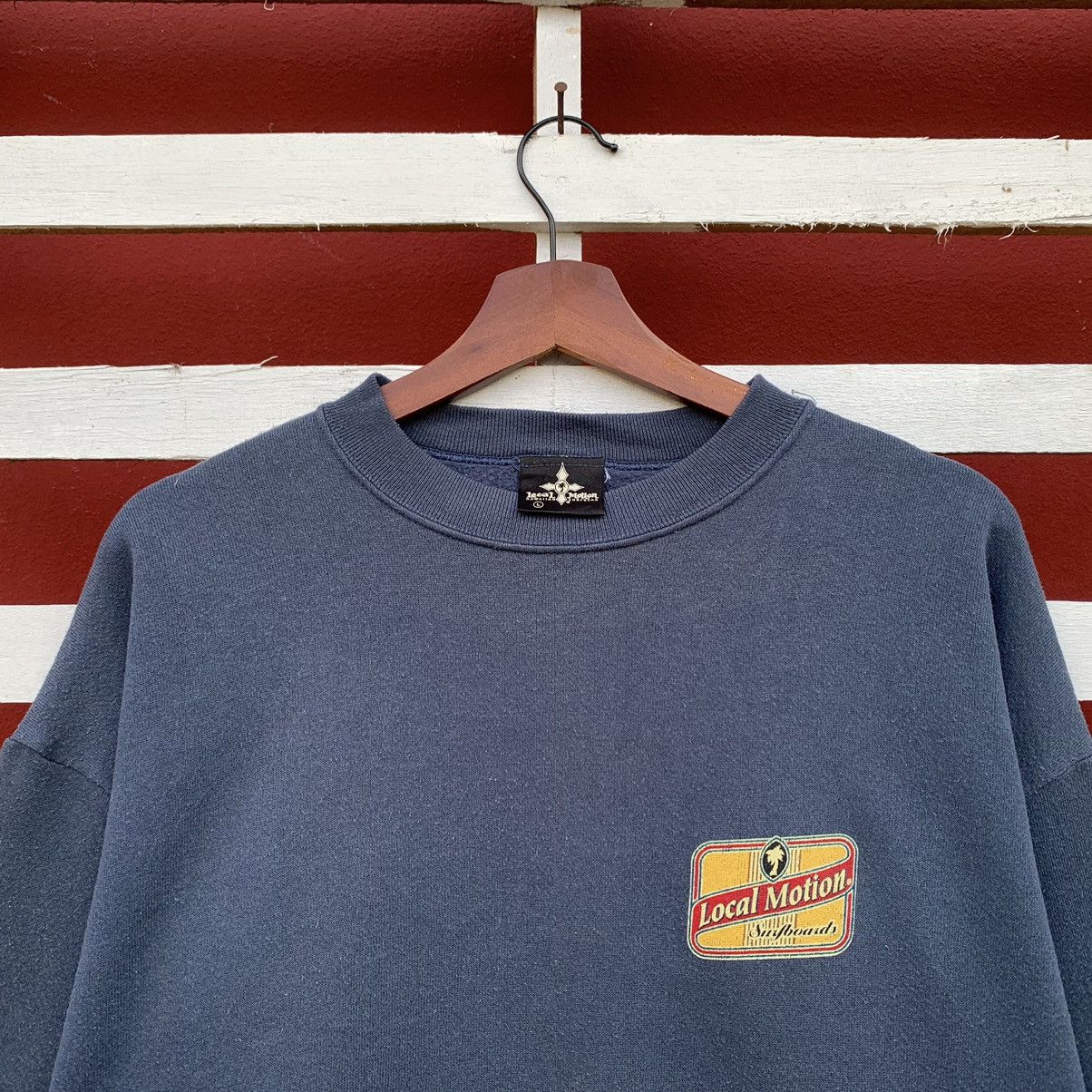 Sun Surf Vintage 90s Local Motion Hawaiian Surfboards Sweatshirt Size US L / EU 52-54 / 3 - 4 Thumbnail