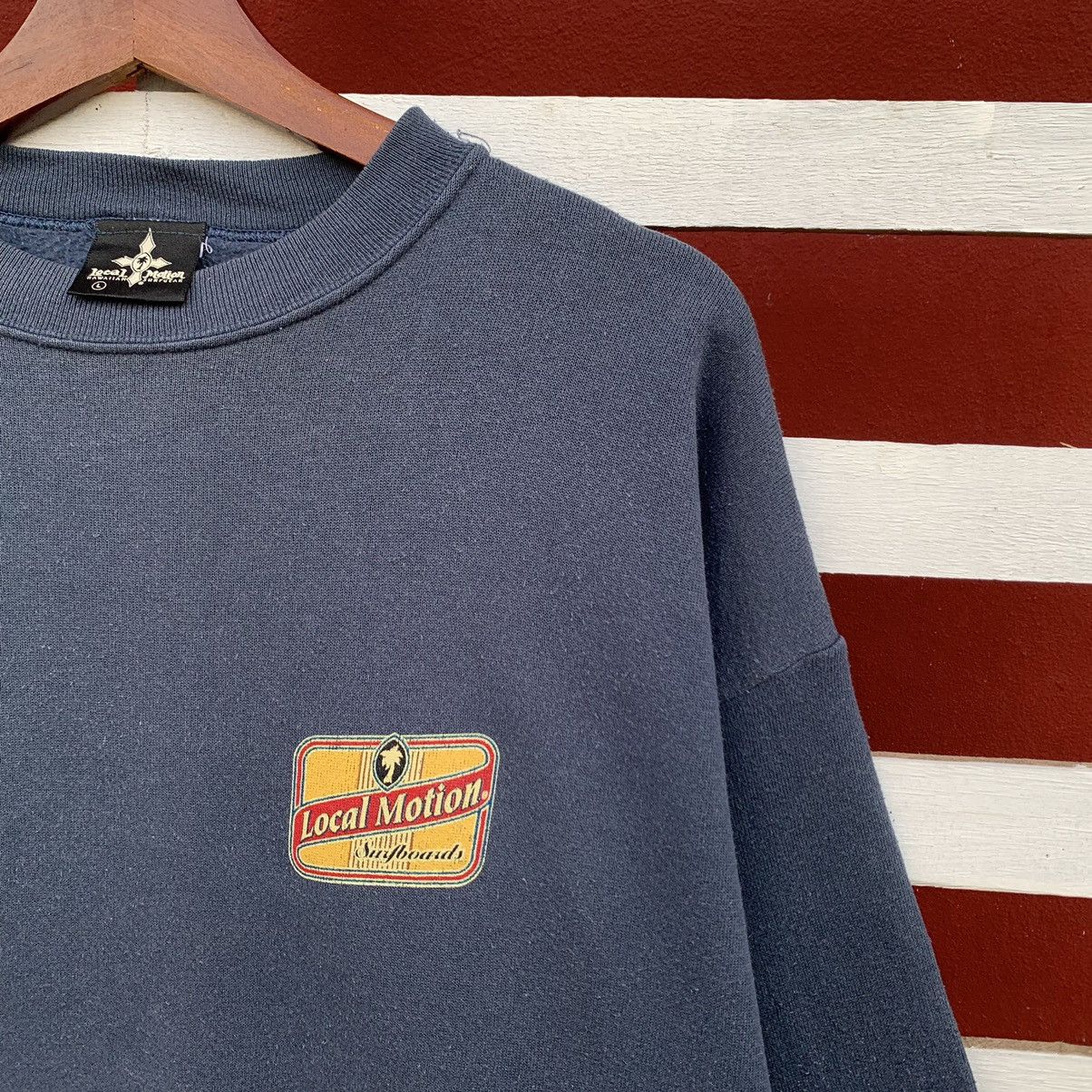 Sun Surf Vintage 90s Local Motion Hawaiian Surfboards Sweatshirt Size US L / EU 52-54 / 3 - 5 Thumbnail