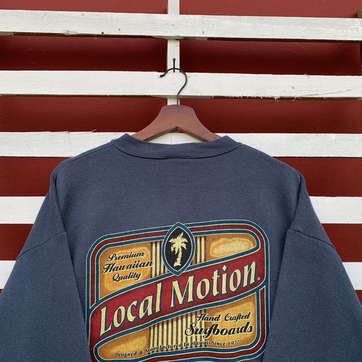 Sun Surf Vintage 90s Local Motion Hawaiian Surfboards Sweatshirt Size US L / EU 52-54 / 3 - 6 Thumbnail