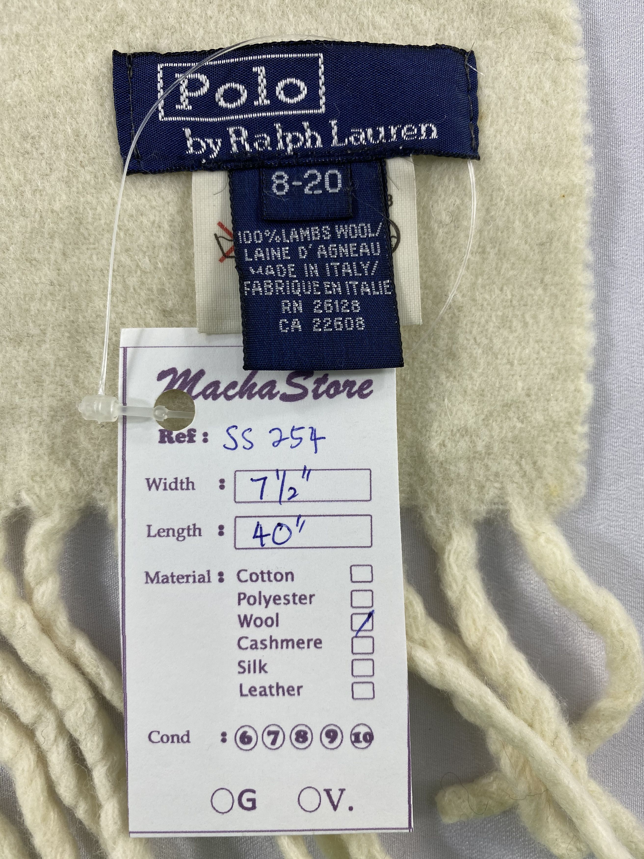 Polo Ralph Lauren Polo Ralph Lauren Scarf / Muffler / Neckwear Size ONE SIZE - 4 Thumbnail