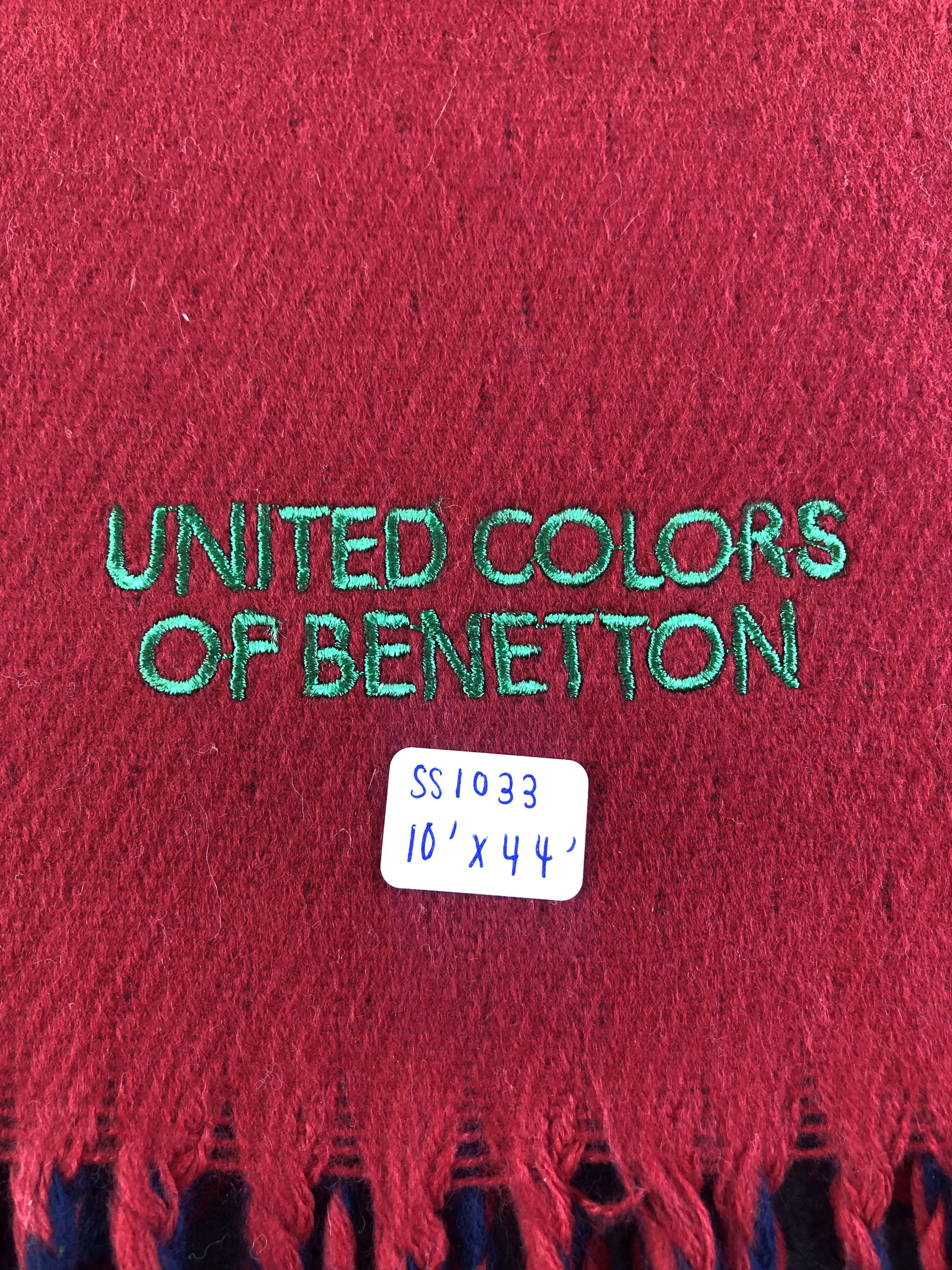 United Colors Of Benetton United Colors Of Benetton Scarf / Muffler / Neckwear Size ONE SIZE - 4 Thumbnail