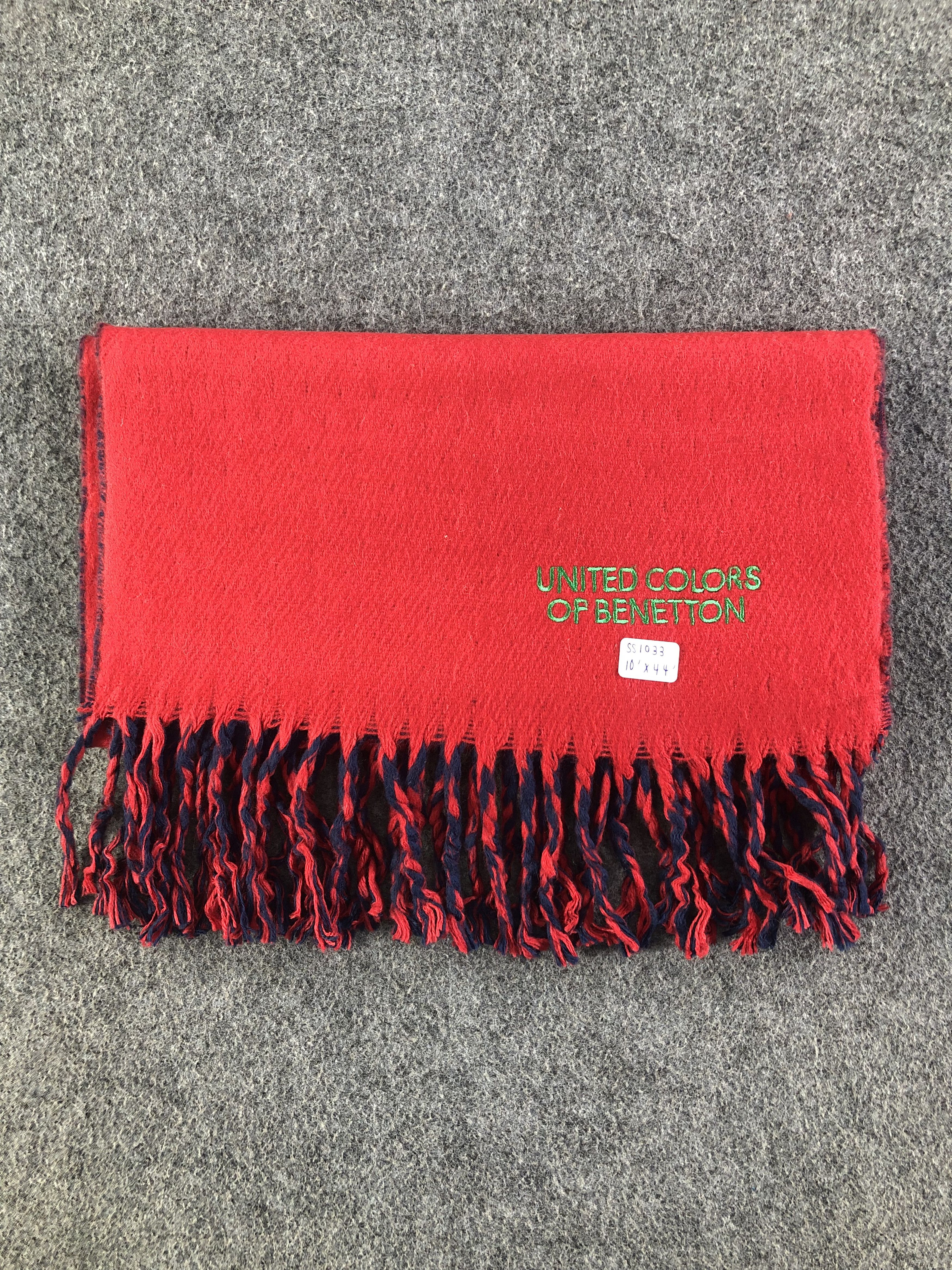 United Colors Of Benetton United Colors Of Benetton Scarf / Muffler / Neckwear Size ONE SIZE - 7 Thumbnail