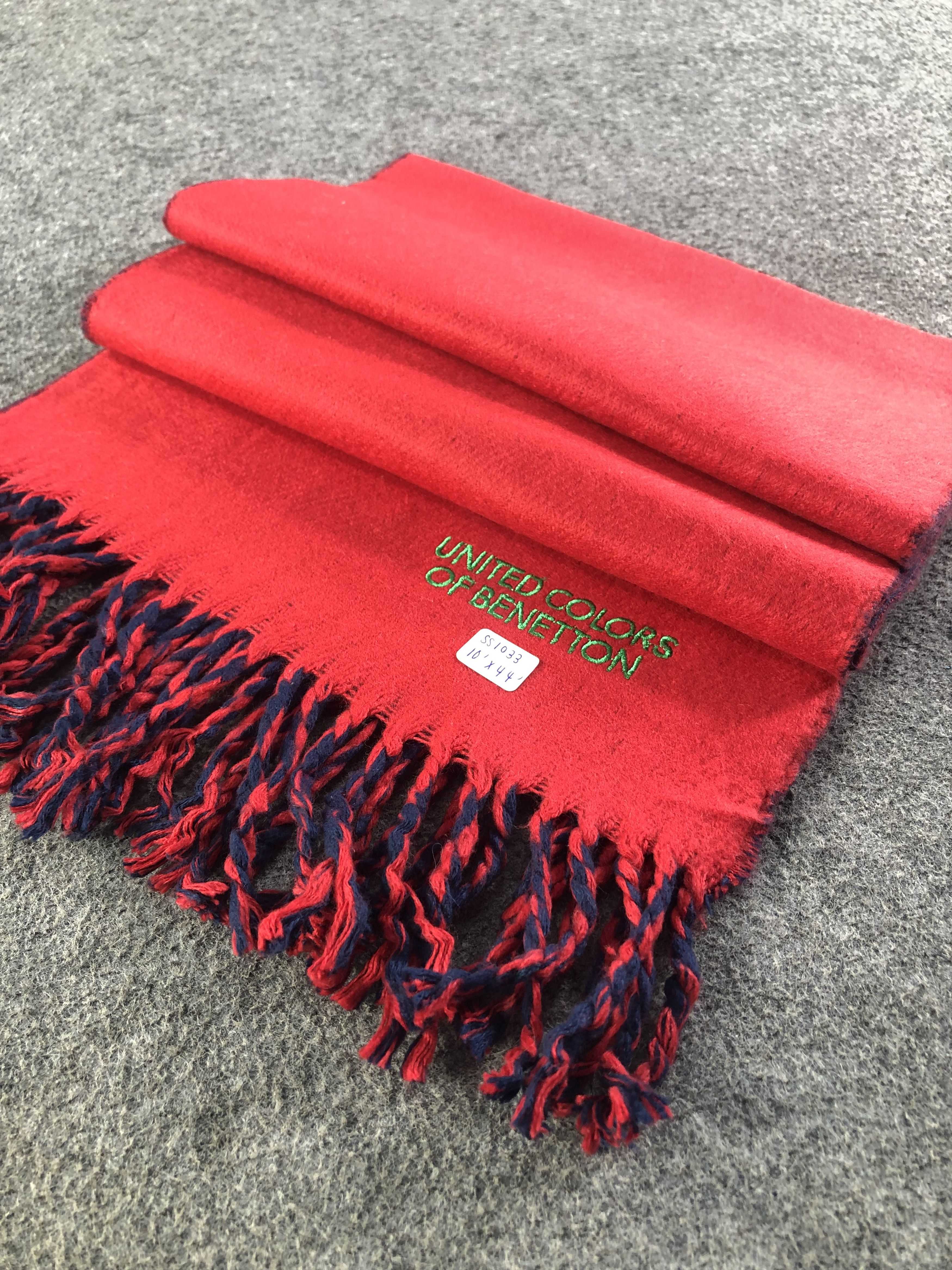 United Colors Of Benetton United Colors Of Benetton Scarf / Muffler / Neckwear Size ONE SIZE - 2 Thumbnail