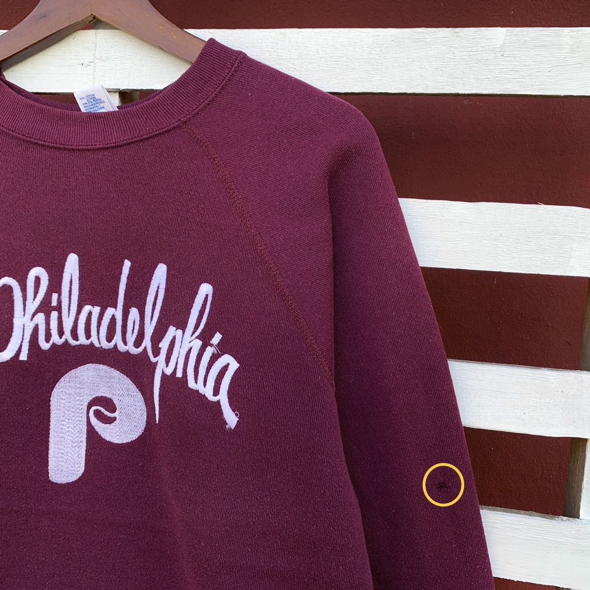 MLB Vintage 80s MLB Philadelphia Phillies Sweatshirt Size US M / EU 48-50 / 2 - 4 Thumbnail