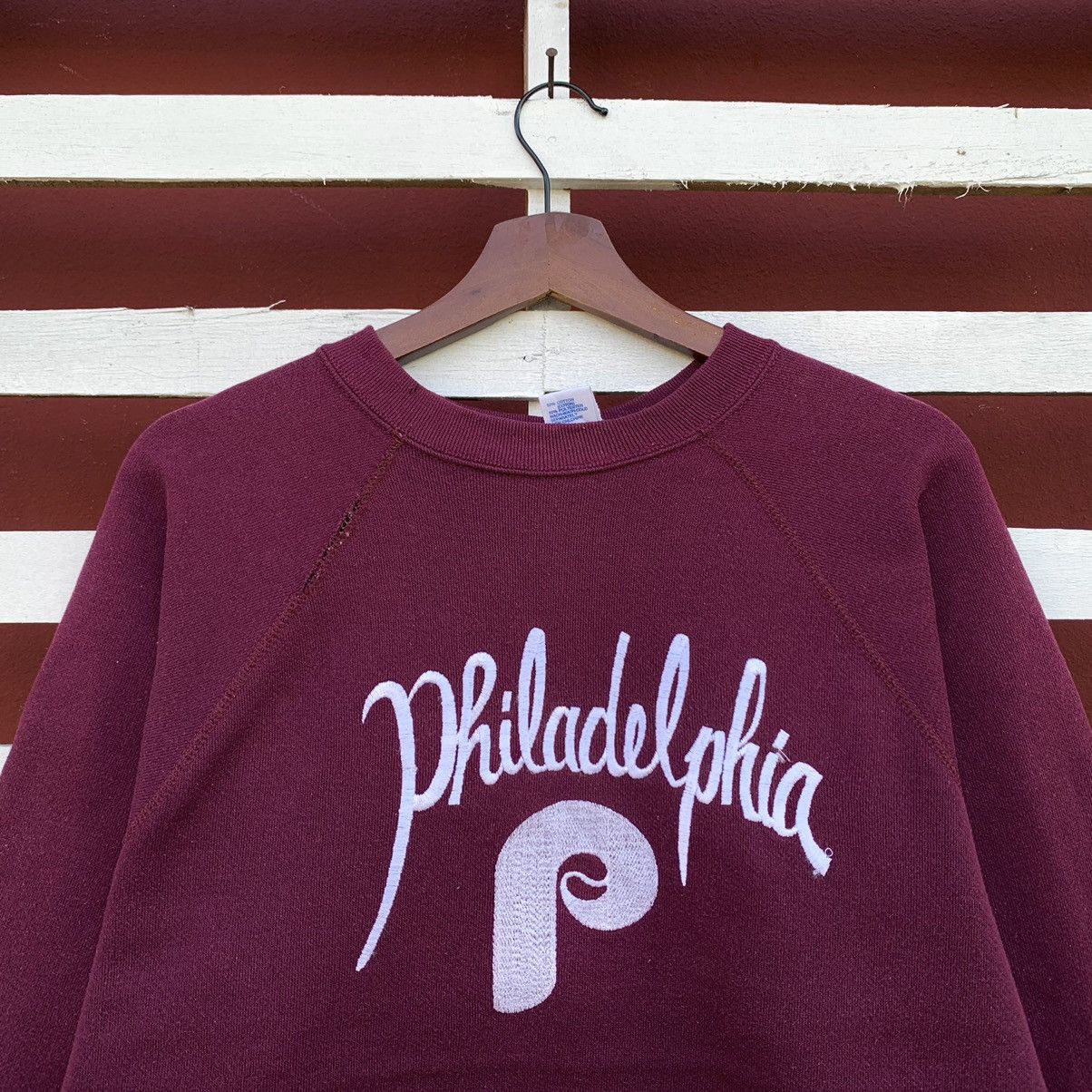 MLB Vintage 80s MLB Philadelphia Phillies Sweatshirt Size US M / EU 48-50 / 2 - 3 Thumbnail