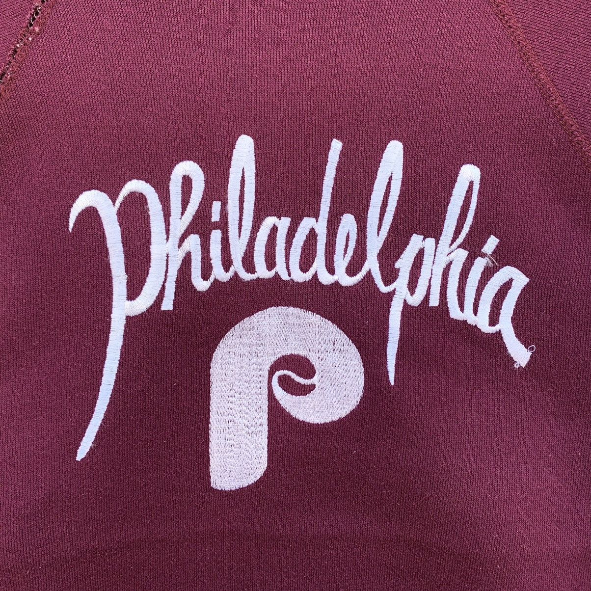MLB Vintage 80s MLB Philadelphia Phillies Sweatshirt Size US M / EU 48-50 / 2 - 5 Thumbnail