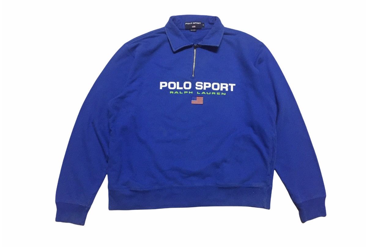 Polo Ralph Lauren POLO SPORT RALPH LAUREN HALF ZIPPER JUMPER MEDIUM Size US M / EU 48-50 / 2 - 2 Thumbnail