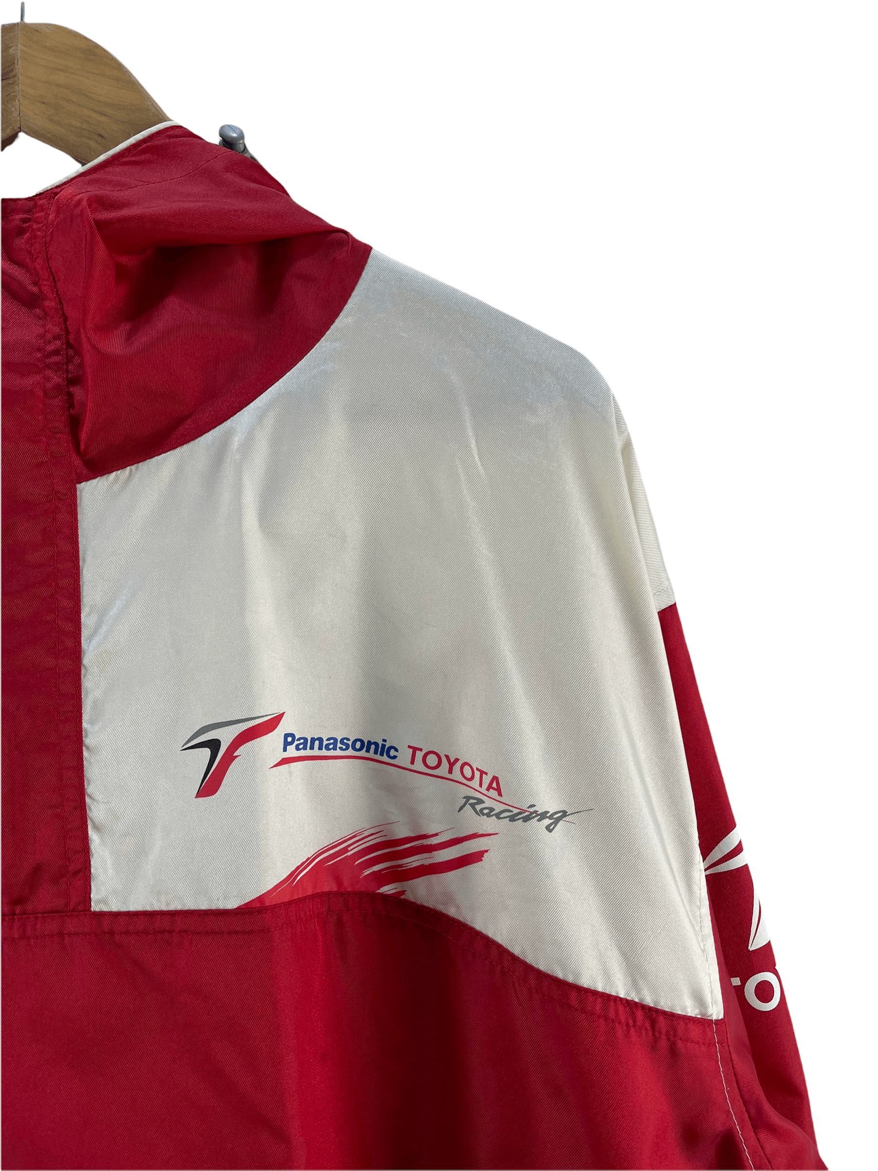 Japanese Brand Vintage Toyota Panasonic F1 Racing Hoodies Jacket Size US L / EU 52-54 / 3 - 8 Thumbnail