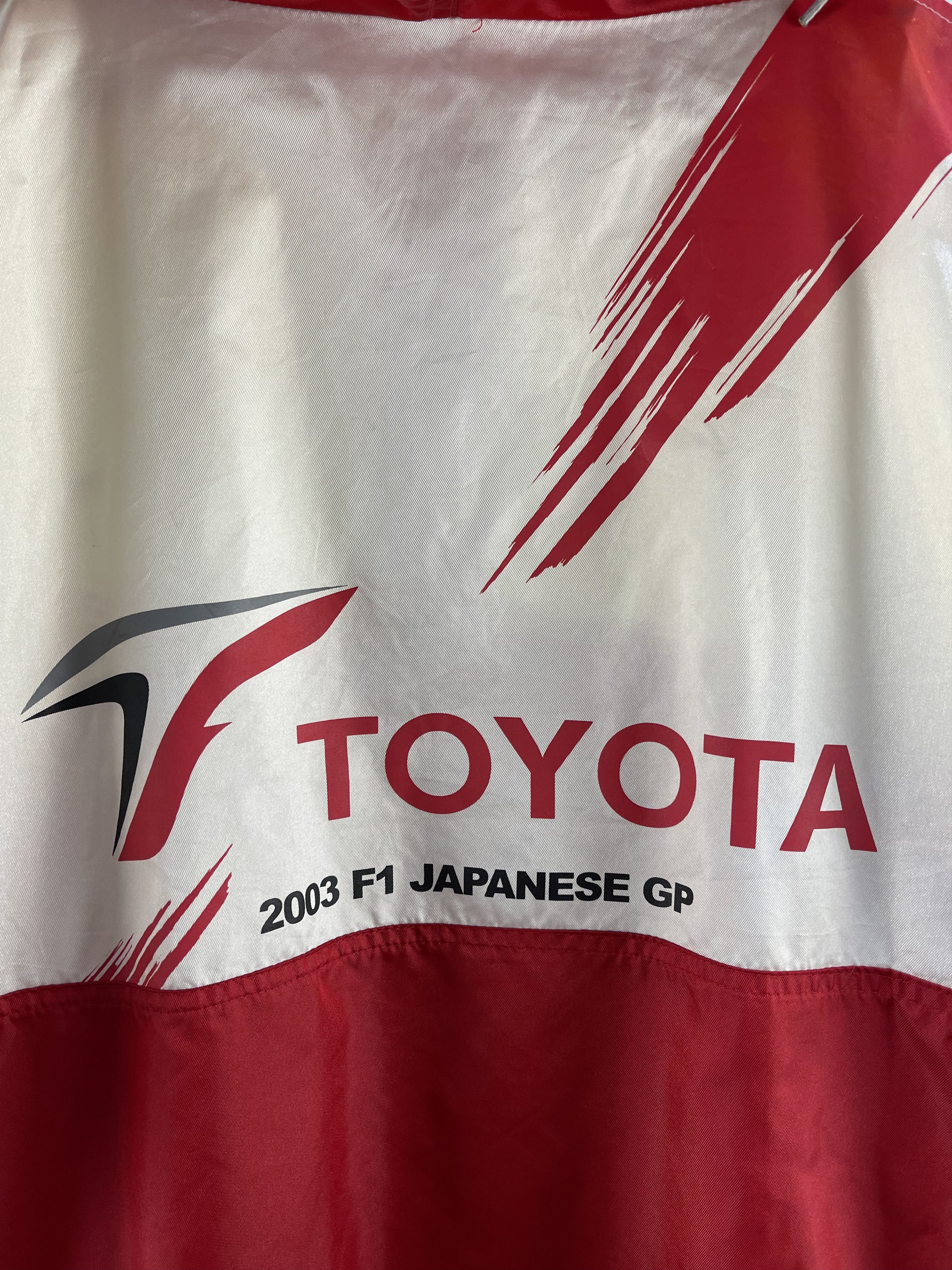 Japanese Brand Vintage Toyota Panasonic F1 Racing Hoodies Jacket Size US L / EU 52-54 / 3 - 11 Thumbnail