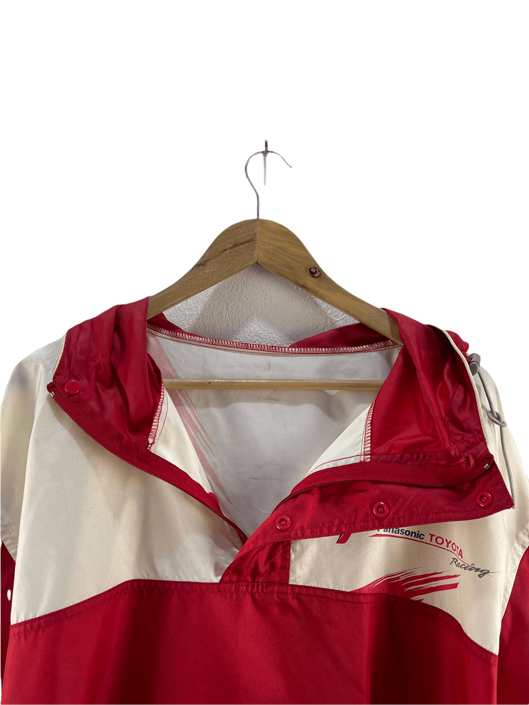 Japanese Brand Vintage Toyota Panasonic F1 Racing Hoodies Jacket Size US L / EU 52-54 / 3 - 10 Thumbnail