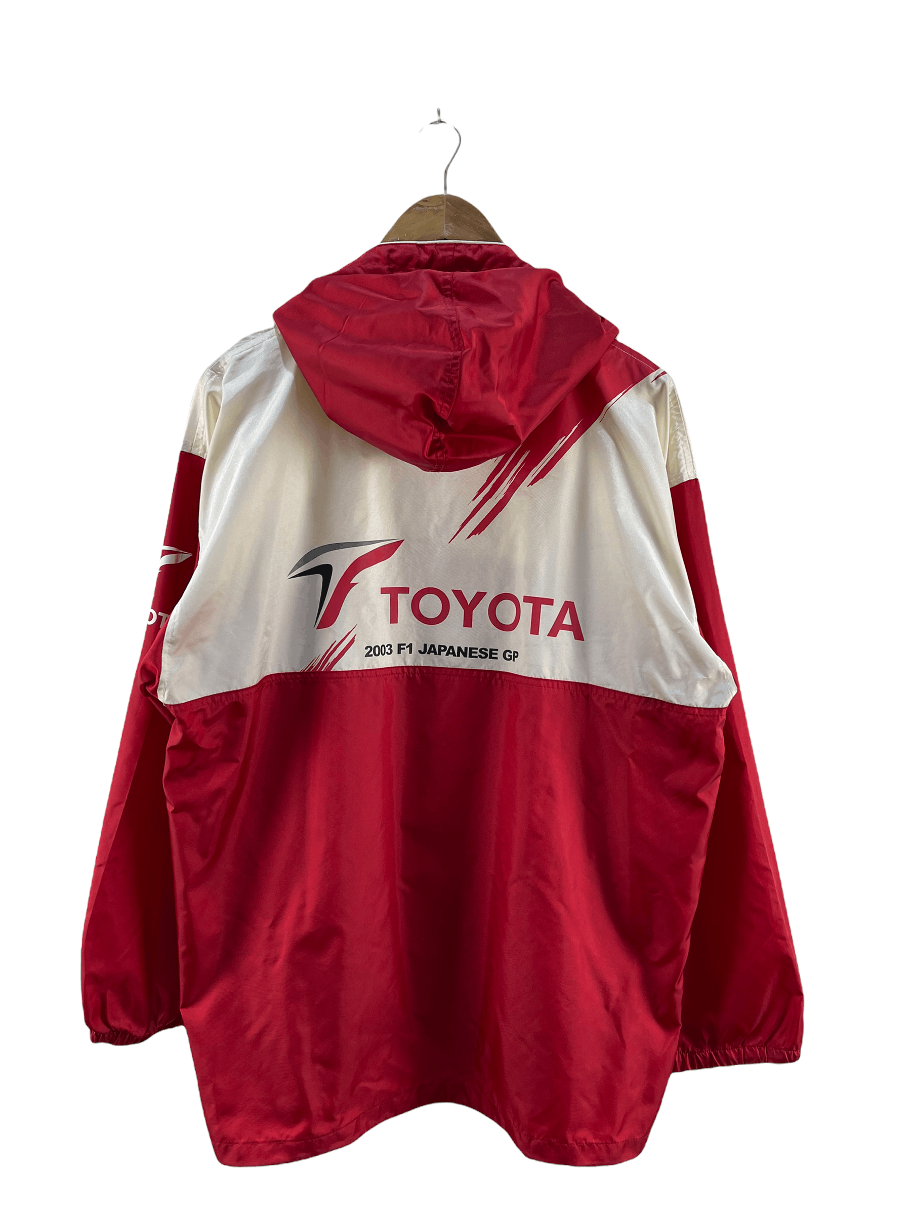 Japanese Brand Vintage Toyota Panasonic F1 Racing Hoodies Jacket Size US L / EU 52-54 / 3 - 1 Thumbnail