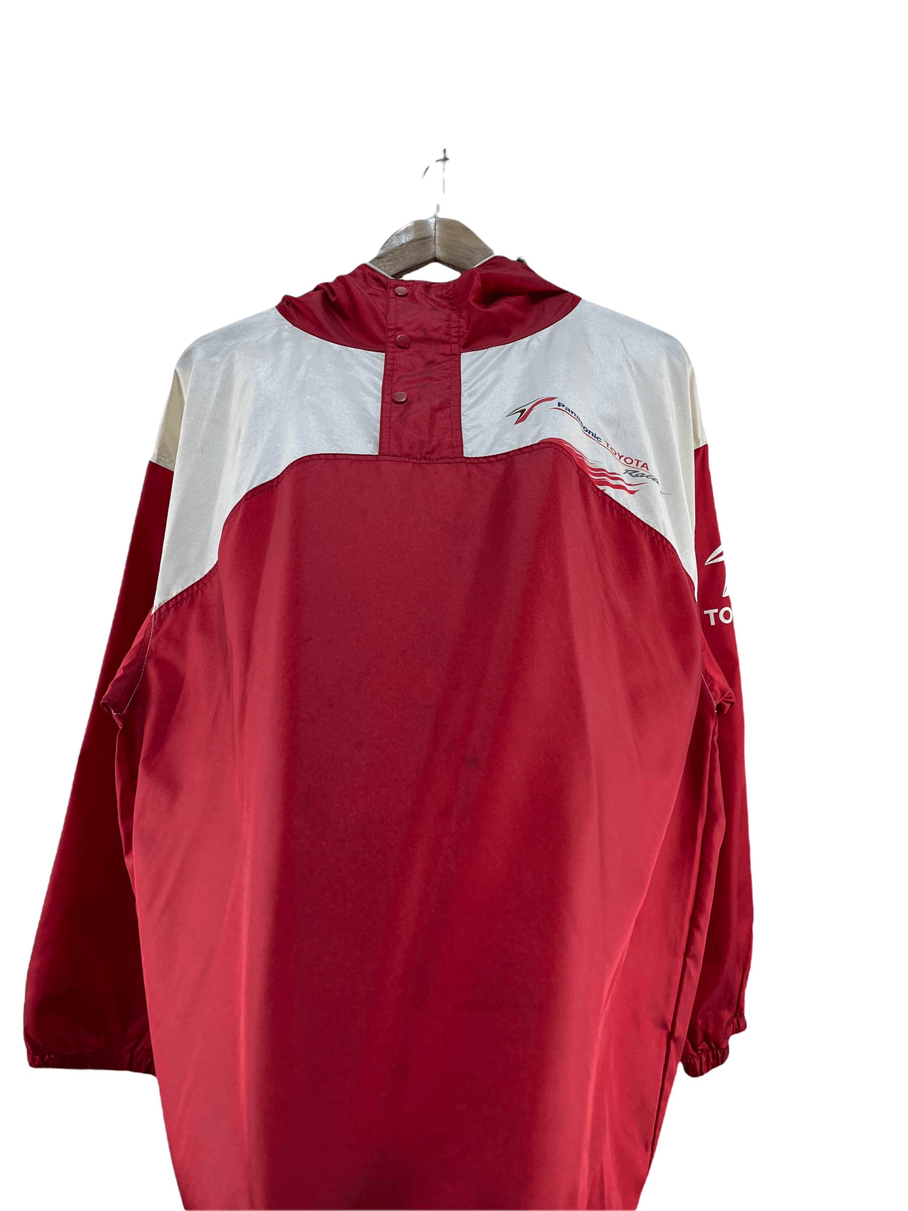 Japanese Brand Vintage Toyota Panasonic F1 Racing Hoodies Jacket Size US L / EU 52-54 / 3 - 7 Thumbnail