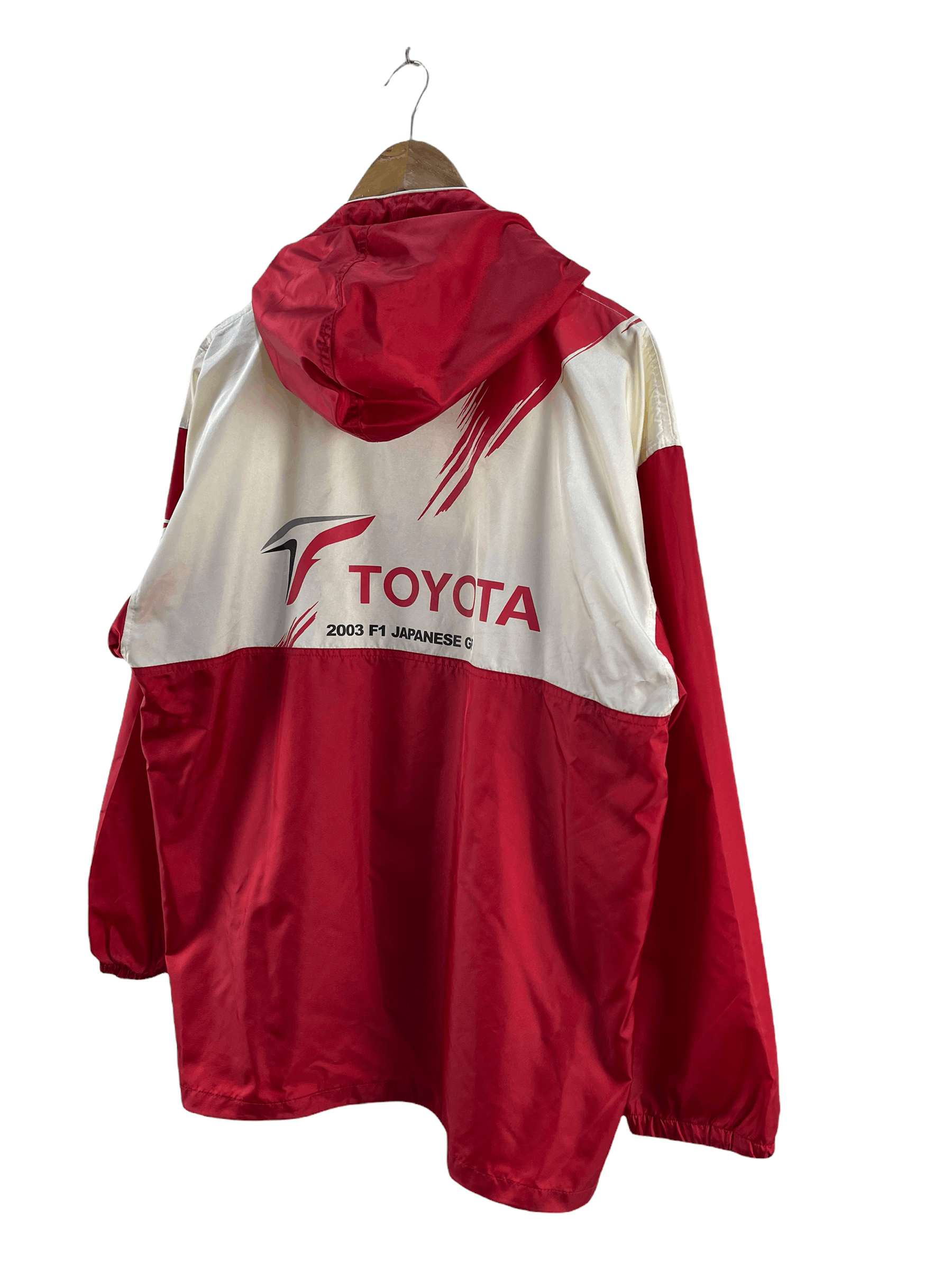 Japanese Brand Vintage Toyota Panasonic F1 Racing Hoodies Jacket Size US L / EU 52-54 / 3 - 6 Thumbnail