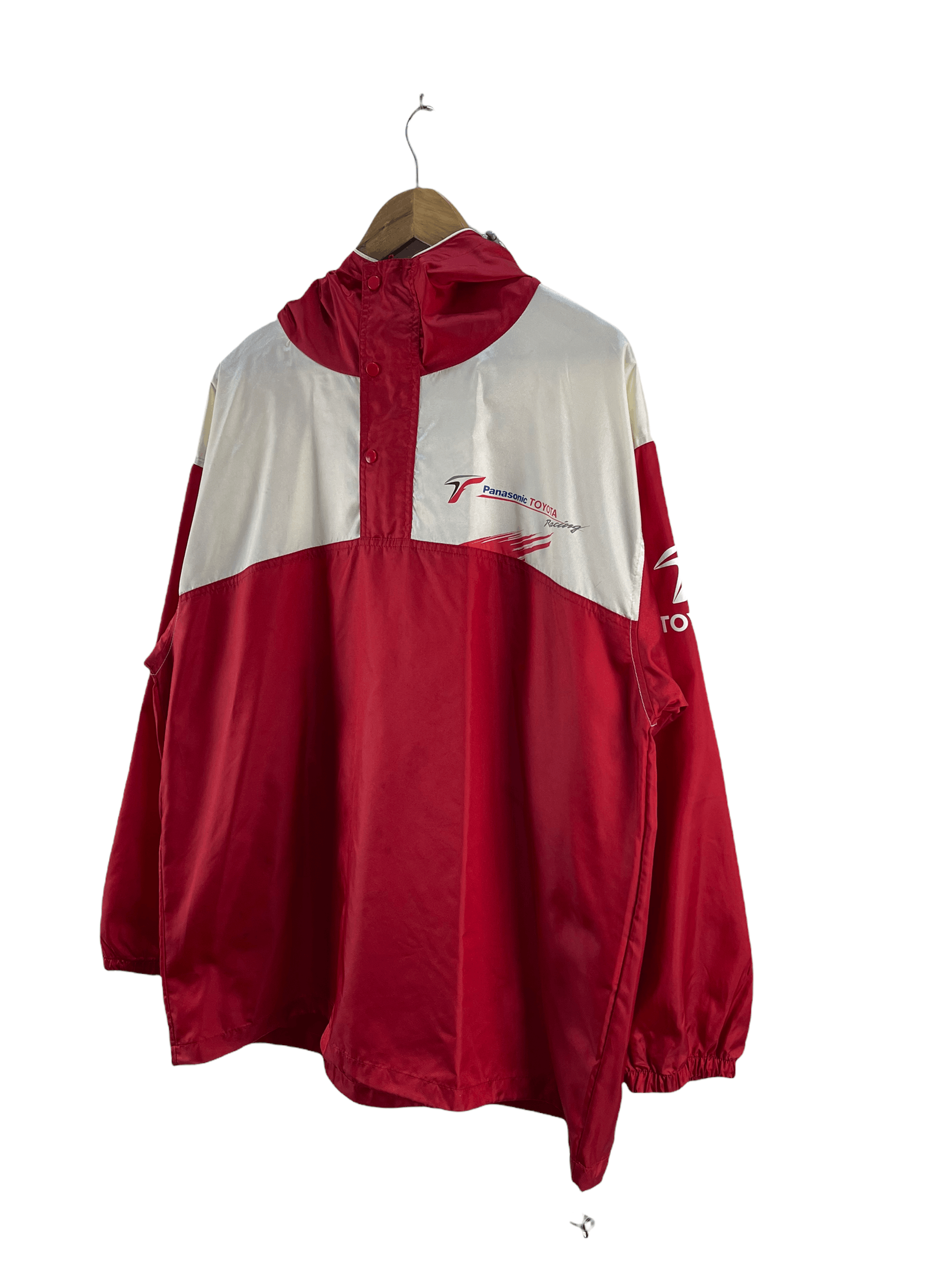 Japanese Brand Vintage Toyota Panasonic F1 Racing Hoodies Jacket Size US L / EU 52-54 / 3 - 4 Thumbnail