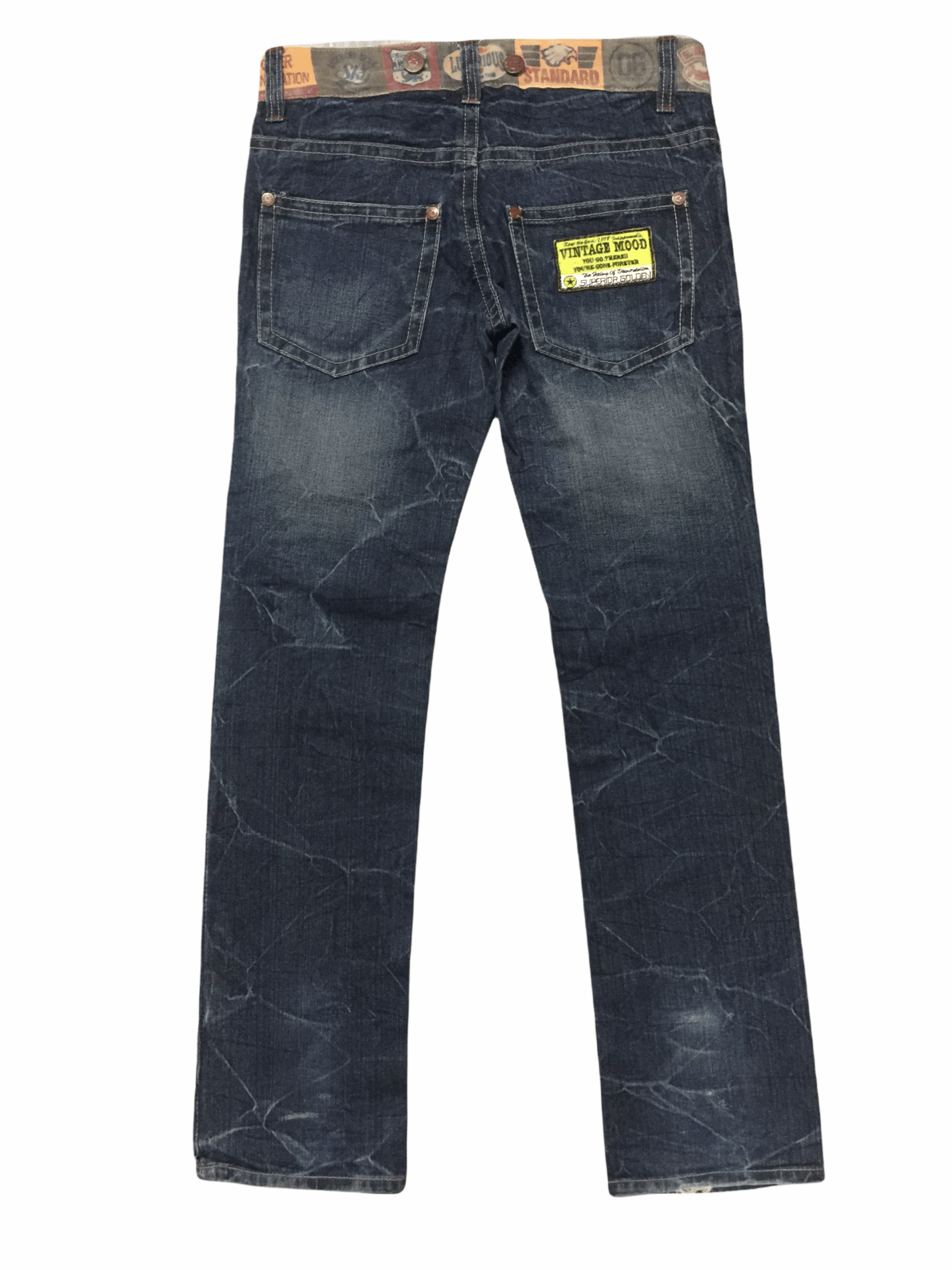 Japanese Brand Japanese Brand Inspired Hysteric Glamour Multicolored Jeans Size US 32 / EU 48 - 4 Thumbnail