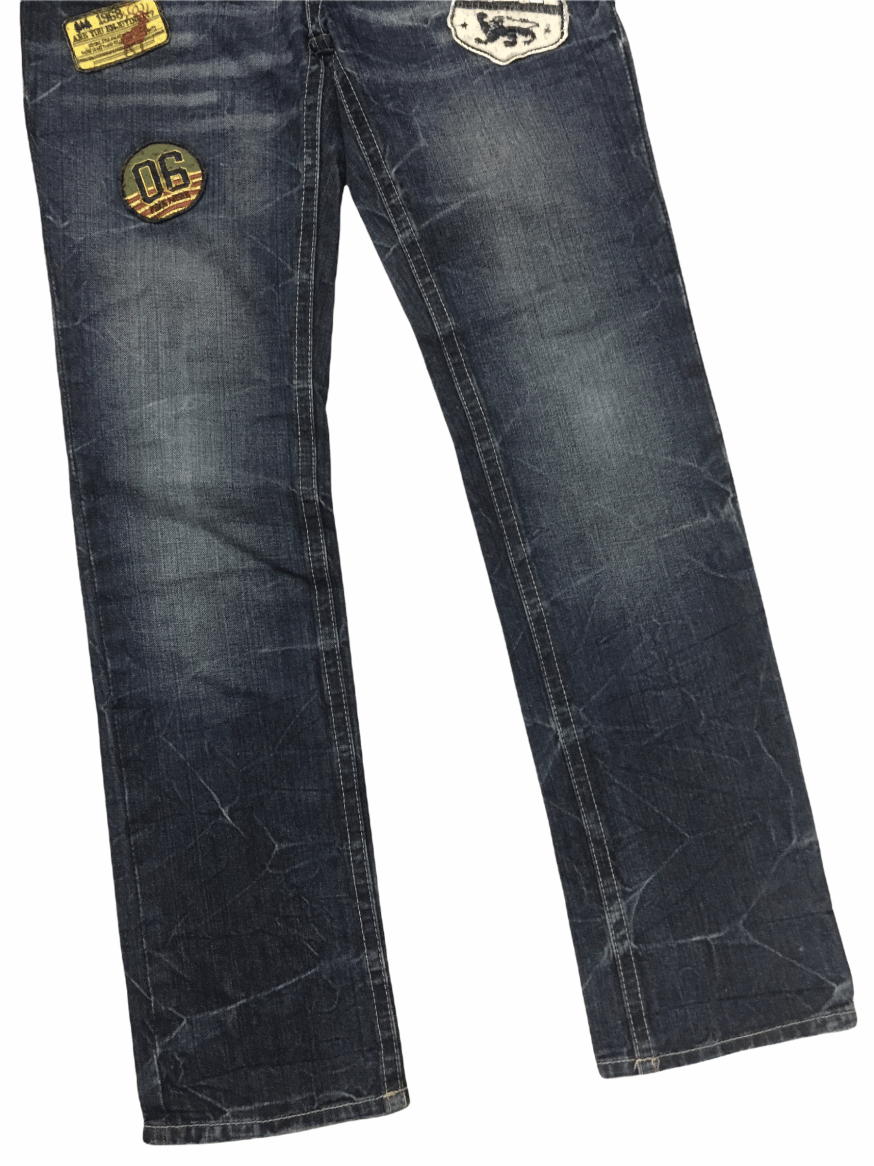 Japanese Brand Japanese Brand Inspired Hysteric Glamour Multicolored Jeans Size US 32 / EU 48 - 3 Thumbnail