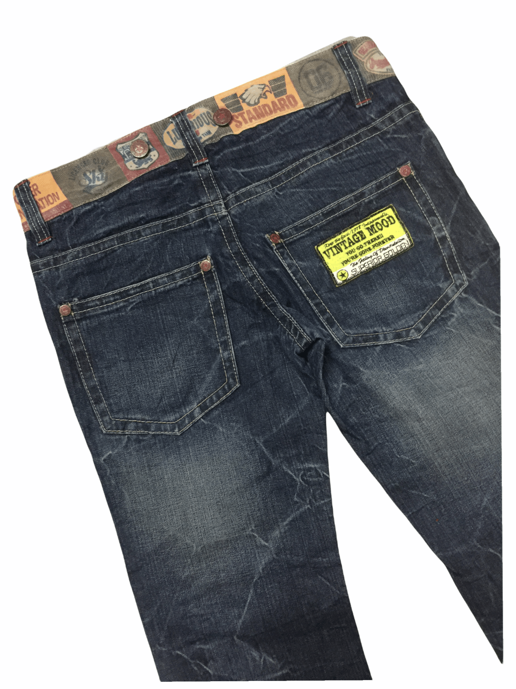 Japanese Brand Japanese Brand Inspired Hysteric Glamour Multicolored Jeans Size US 32 / EU 48 - 5 Thumbnail