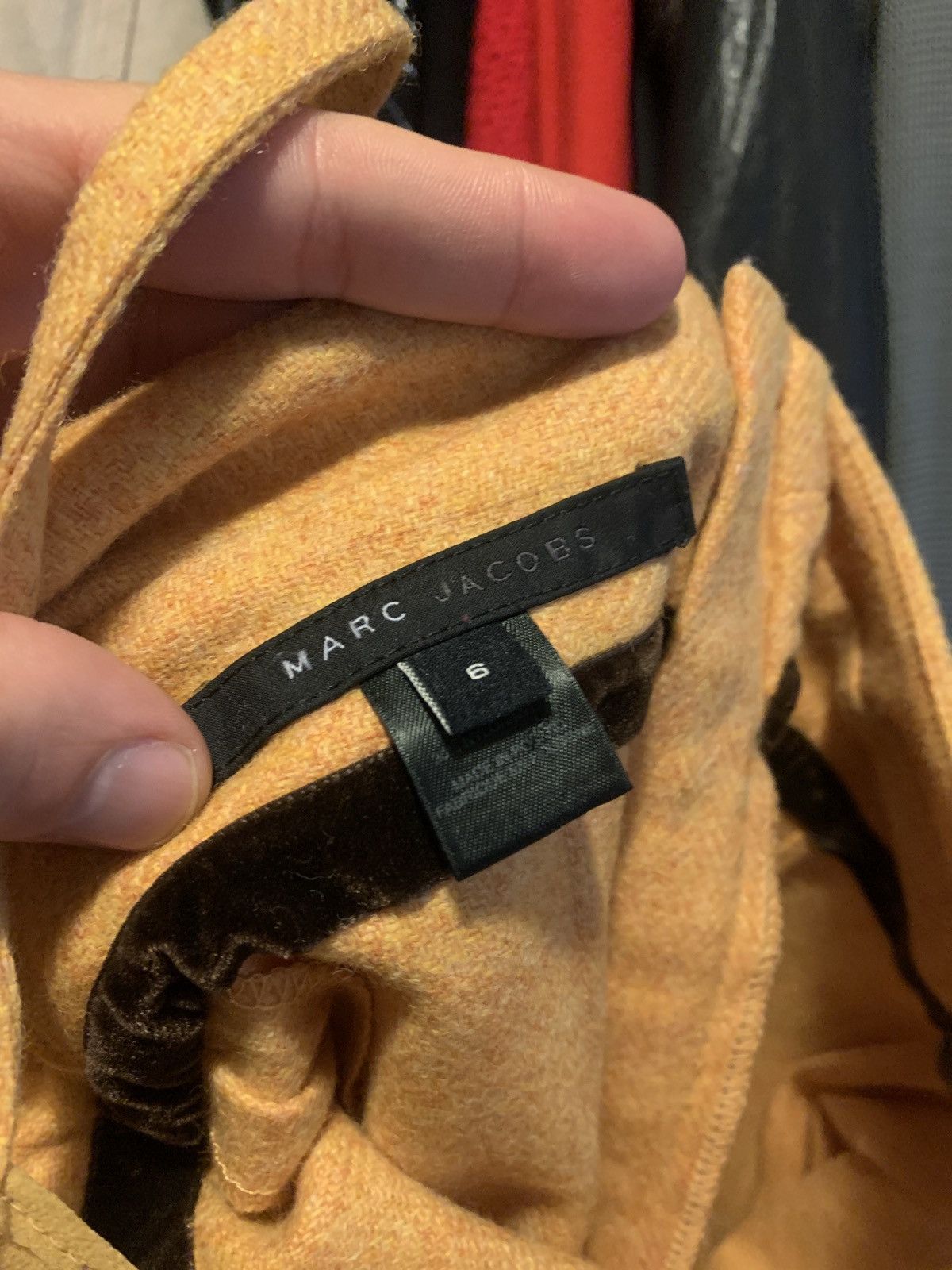 strapless open back dress Marc Jacobs The J Marc Leather Mini Shoulder Bag