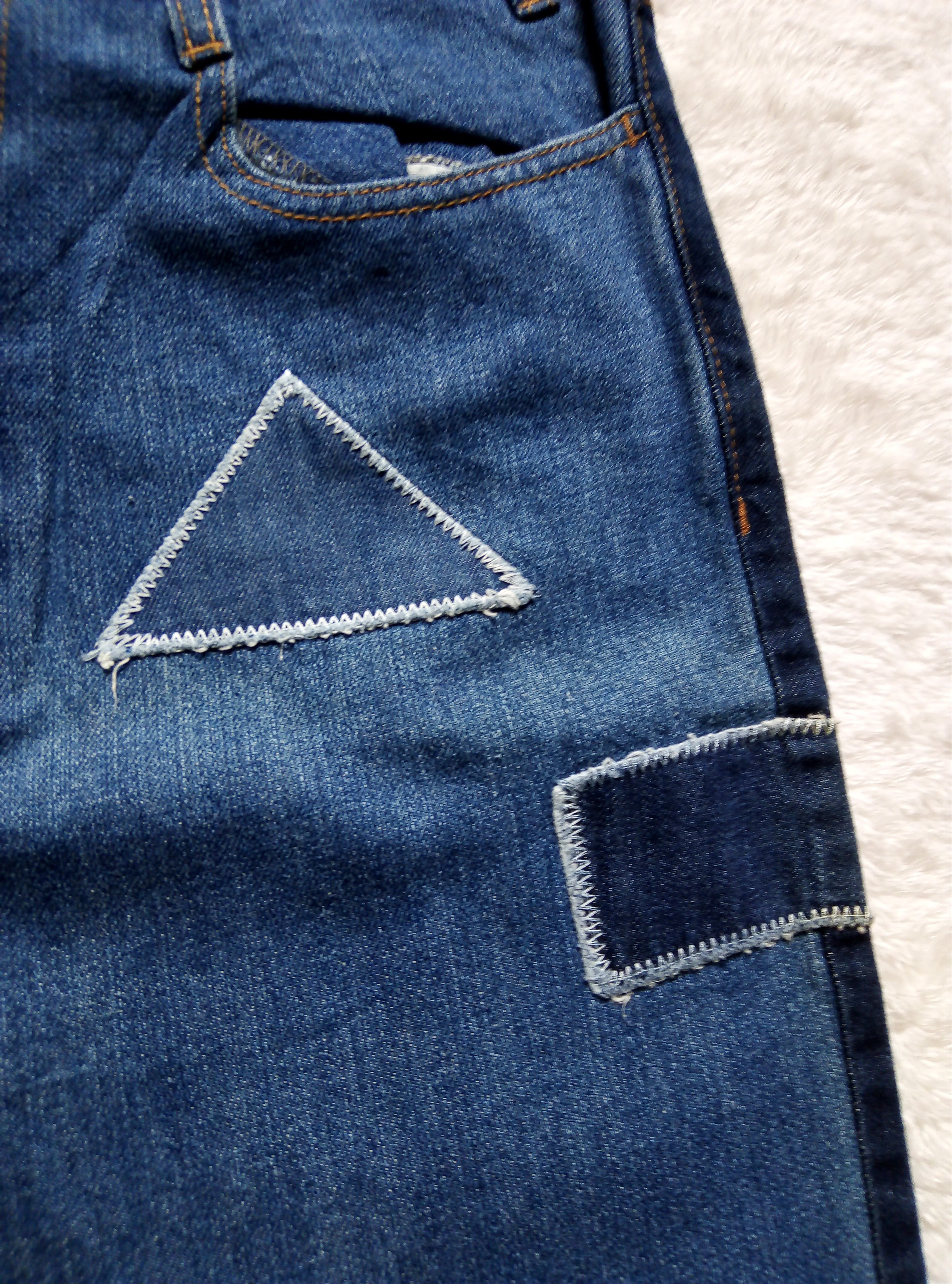 Issey Miyake Vintage issey miyake nenet patchwork jeans ne-net rare Size 28" / US 6 / IT 42 - 5 Thumbnail