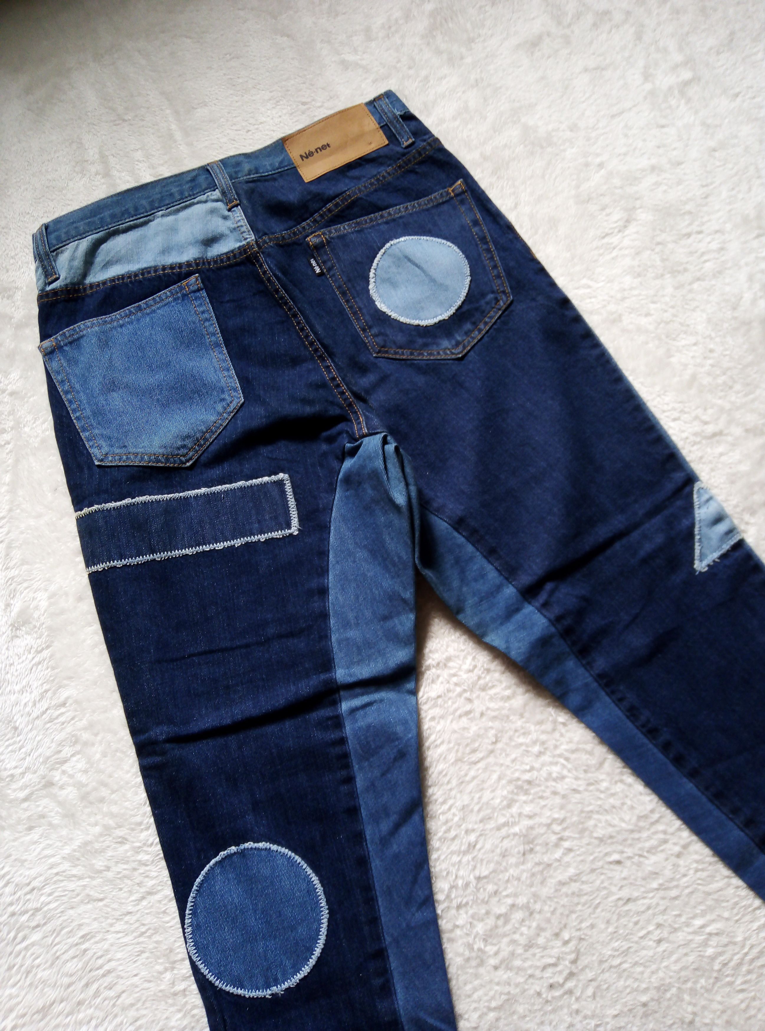Issey Miyake Vintage issey miyake nenet patchwork jeans ne-net rare Size 28" / US 6 / IT 42 - 1 Thumbnail