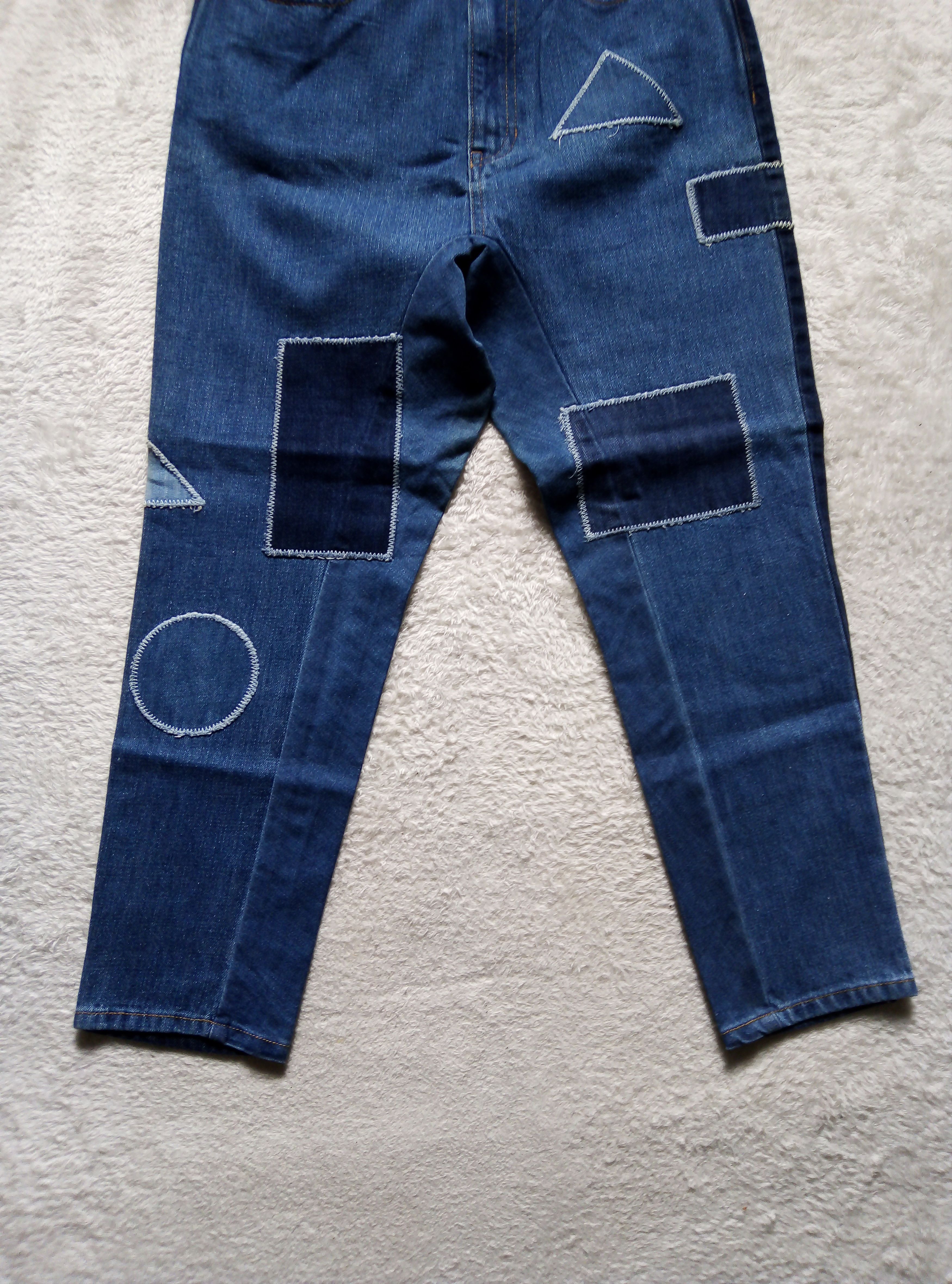 Issey Miyake Vintage issey miyake nenet patchwork jeans ne-net rare Size 28" / US 6 / IT 42 - 8 Thumbnail