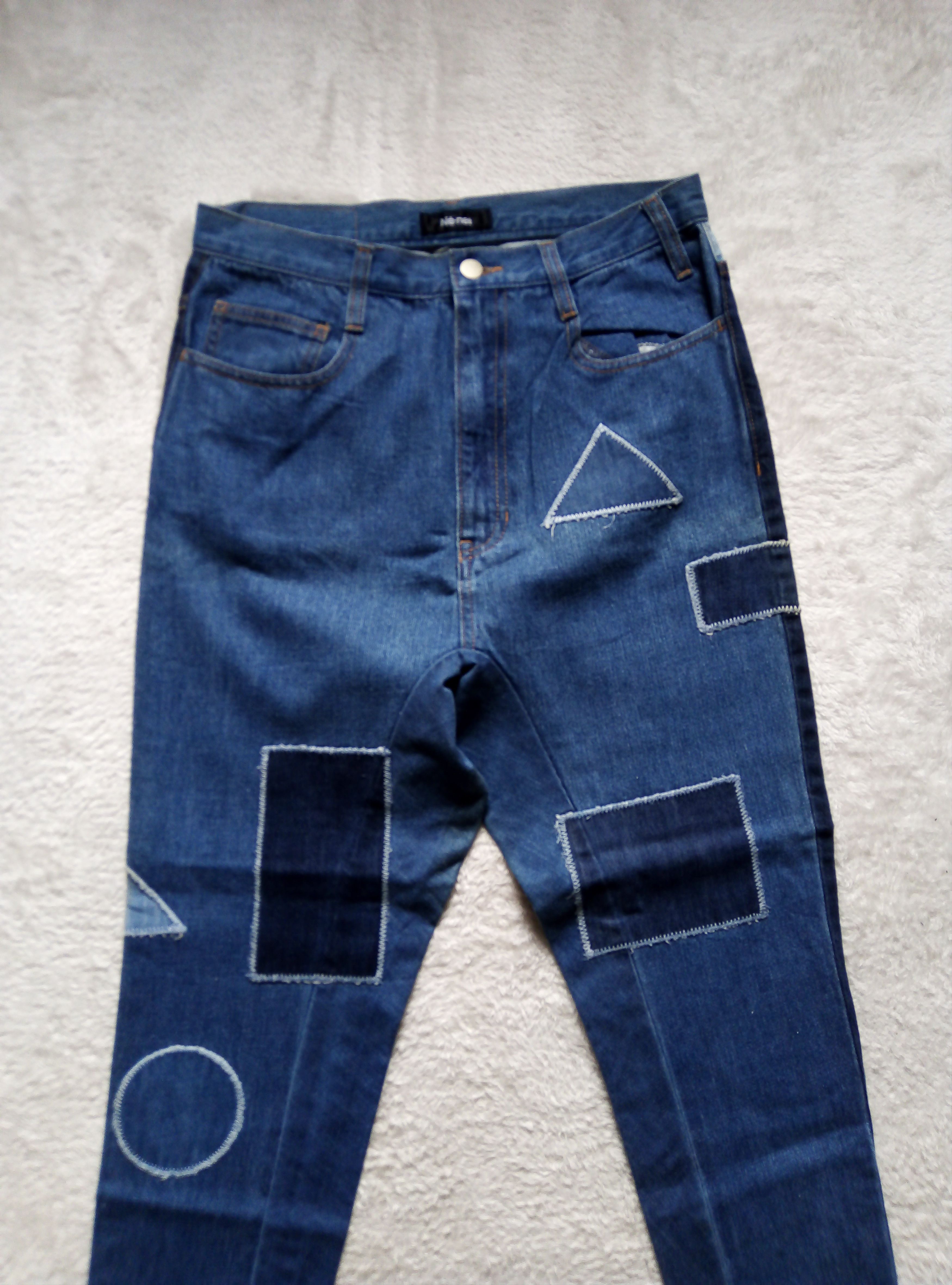 Issey Miyake Vintage issey miyake nenet patchwork jeans ne-net rare Size 28" / US 6 / IT 42 - 9 Thumbnail