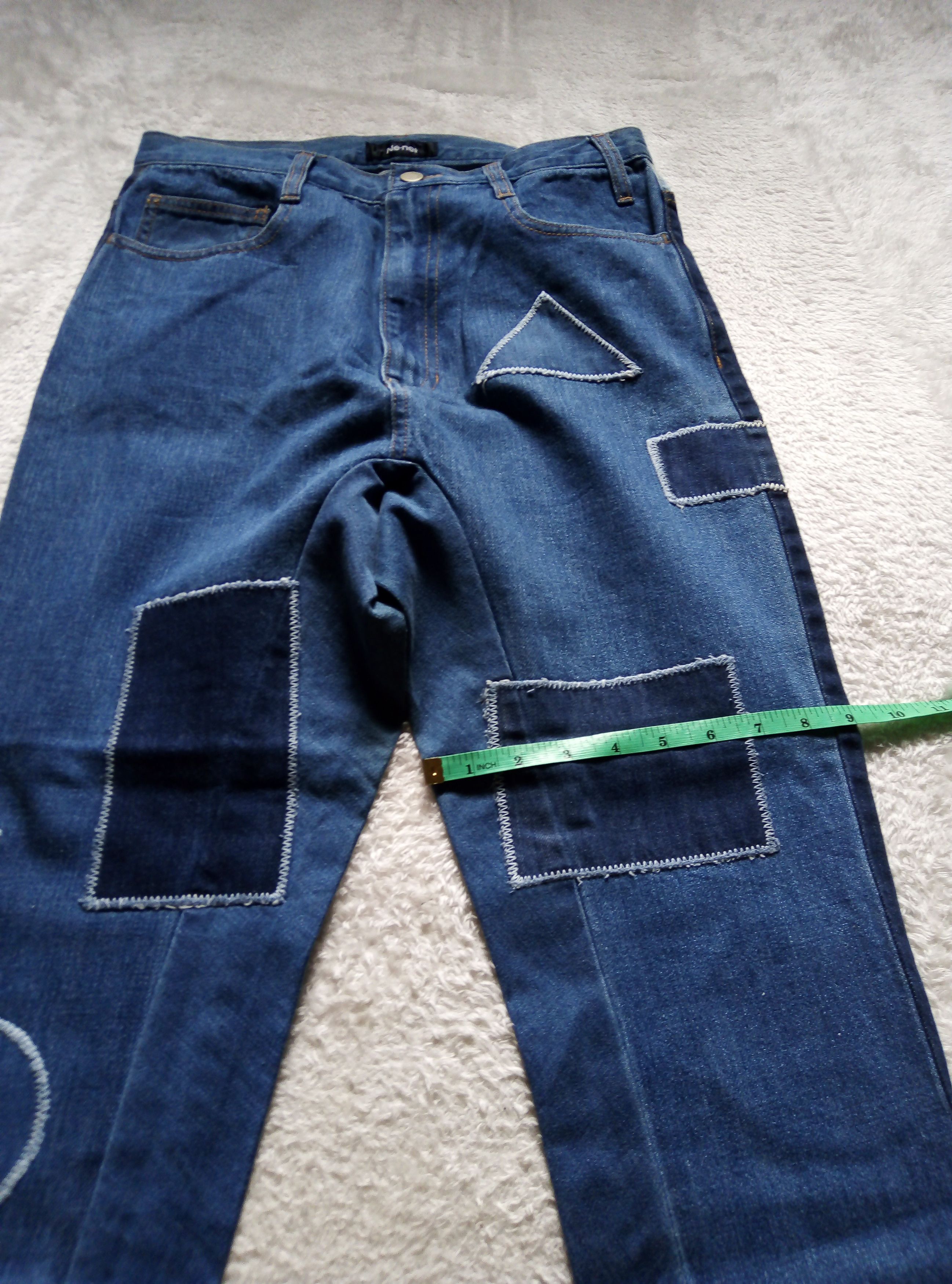 Issey Miyake Vintage issey miyake nenet patchwork jeans ne-net rare Size 28" / US 6 / IT 42 - 16 Thumbnail