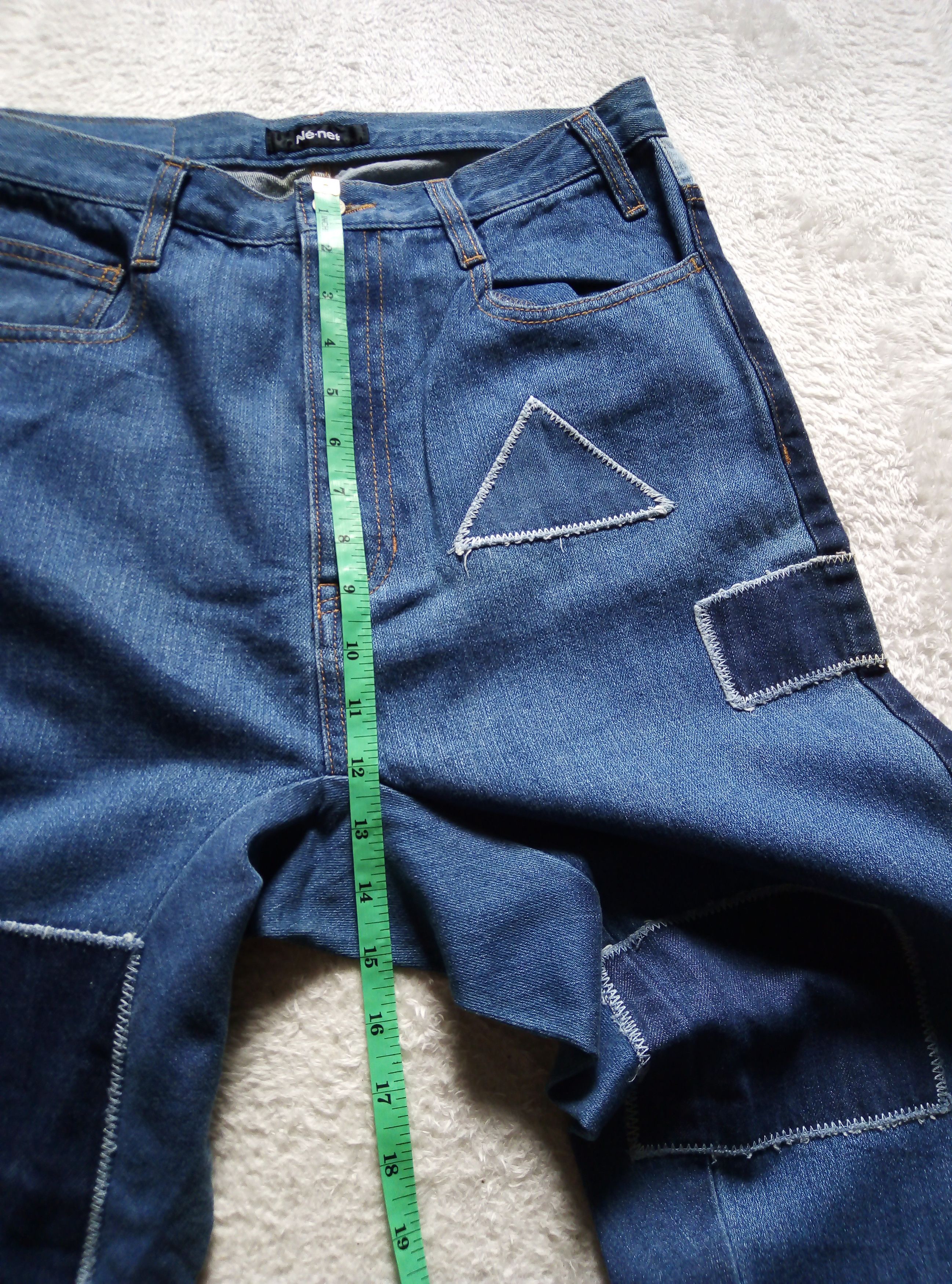 Issey Miyake Vintage issey miyake nenet patchwork jeans ne-net rare Size 28" / US 6 / IT 42 - 11 Thumbnail