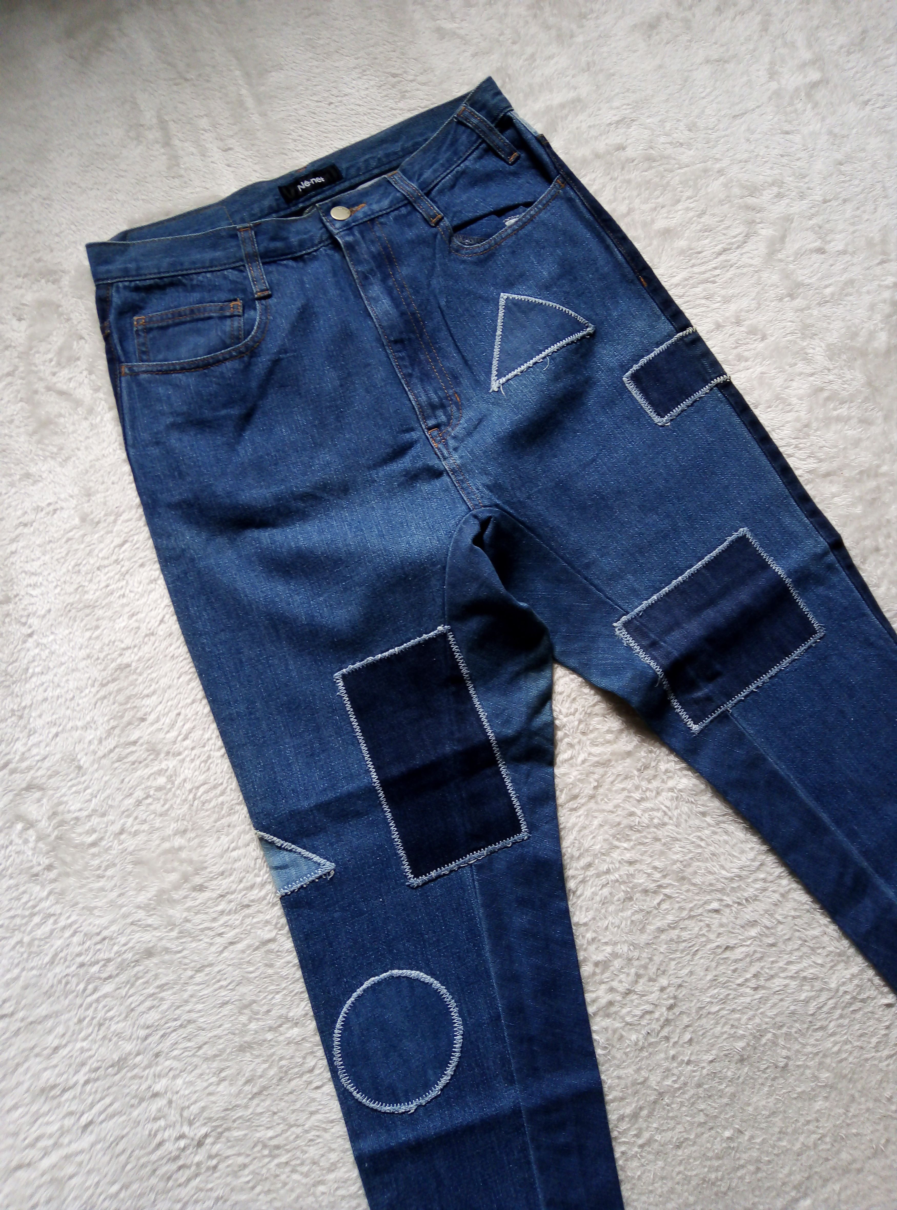 Issey Miyake Vintage issey miyake nenet patchwork jeans ne-net rare Size 28" / US 6 / IT 42 - 7 Thumbnail