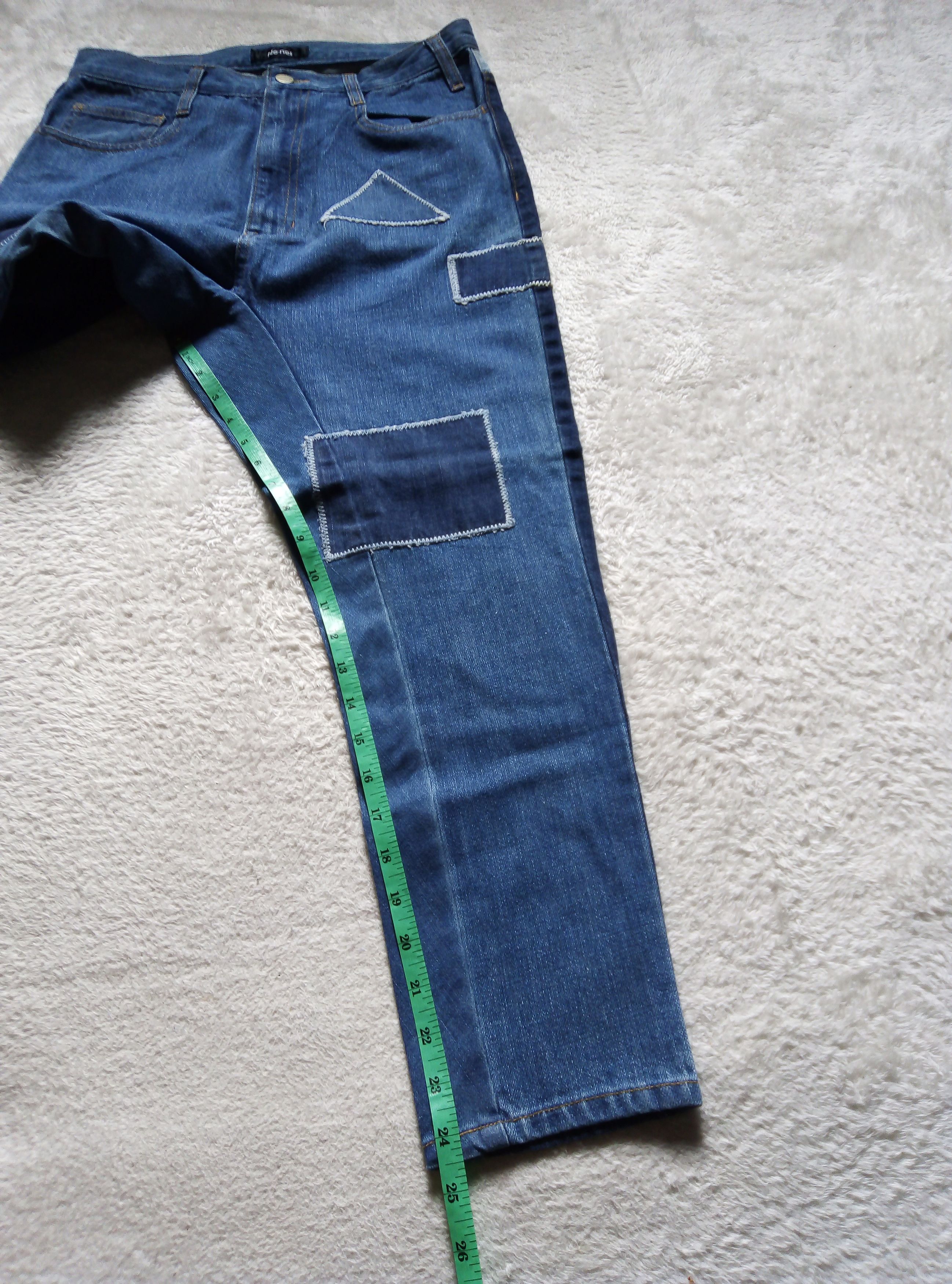 Issey Miyake Vintage issey miyake nenet patchwork jeans ne-net rare Size 28" / US 6 / IT 42 - 12 Thumbnail