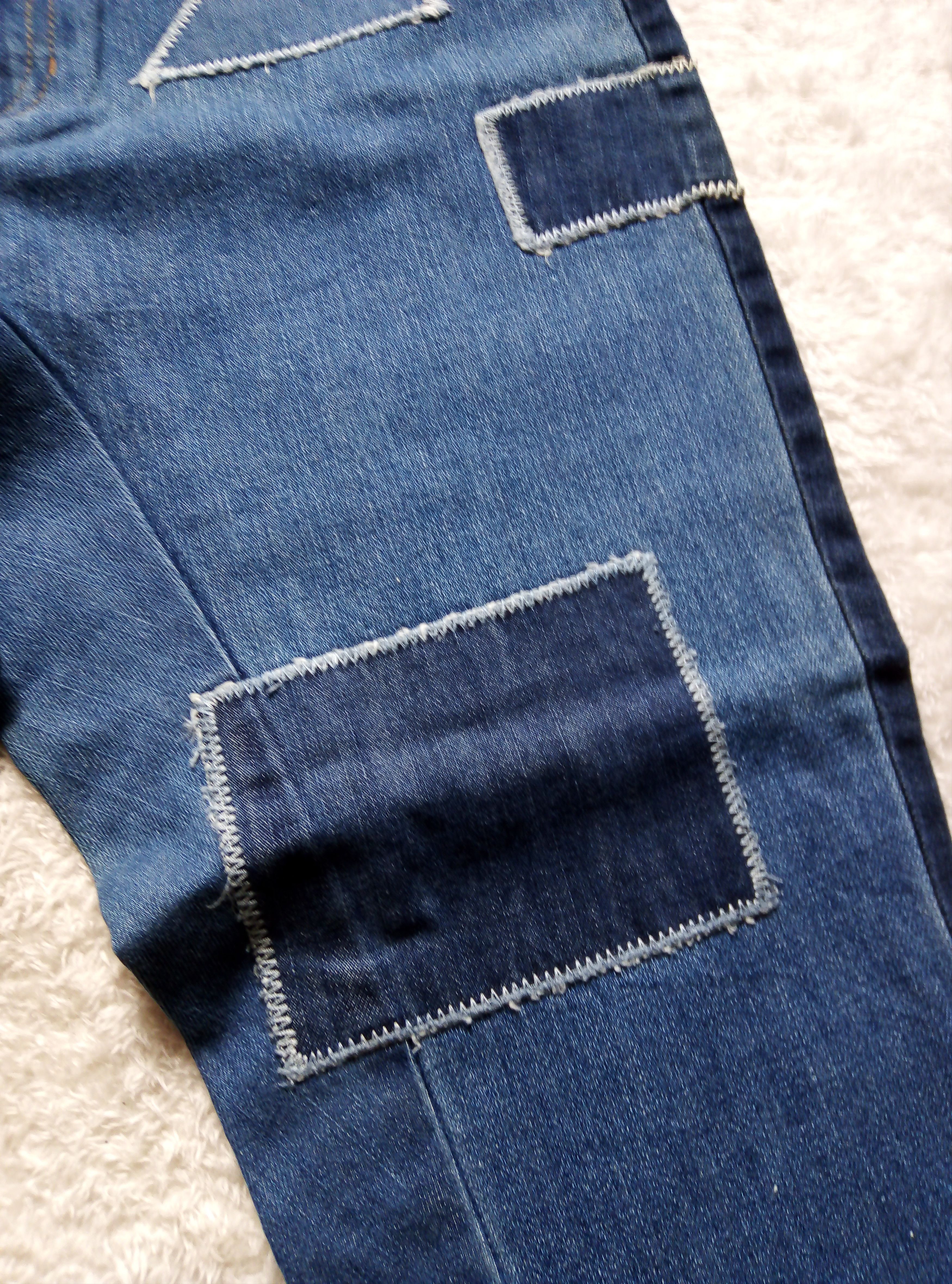 Issey Miyake Vintage issey miyake nenet patchwork jeans ne-net rare Size 28" / US 6 / IT 42 - 4 Thumbnail