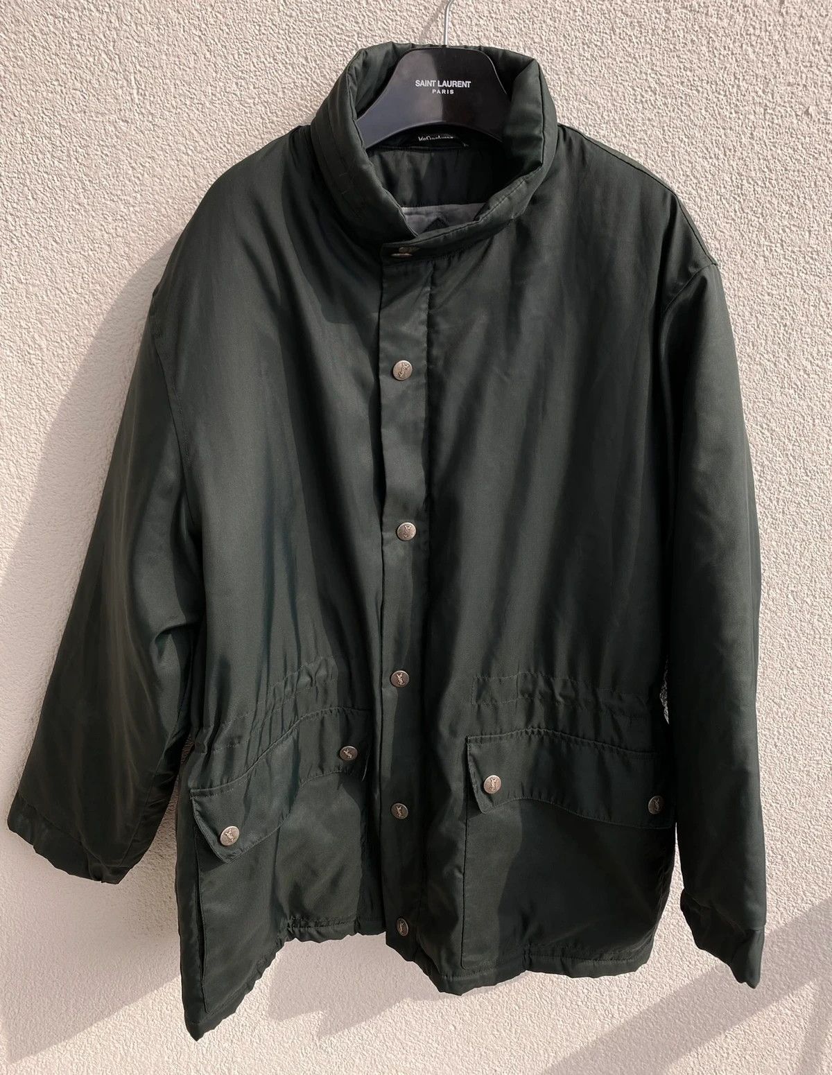 Yves Saint Laurent 90s Warm YSL Jacket Parka Autumn/winter Size US M / EU 48-50 / 2 - 2 Thumbnail
