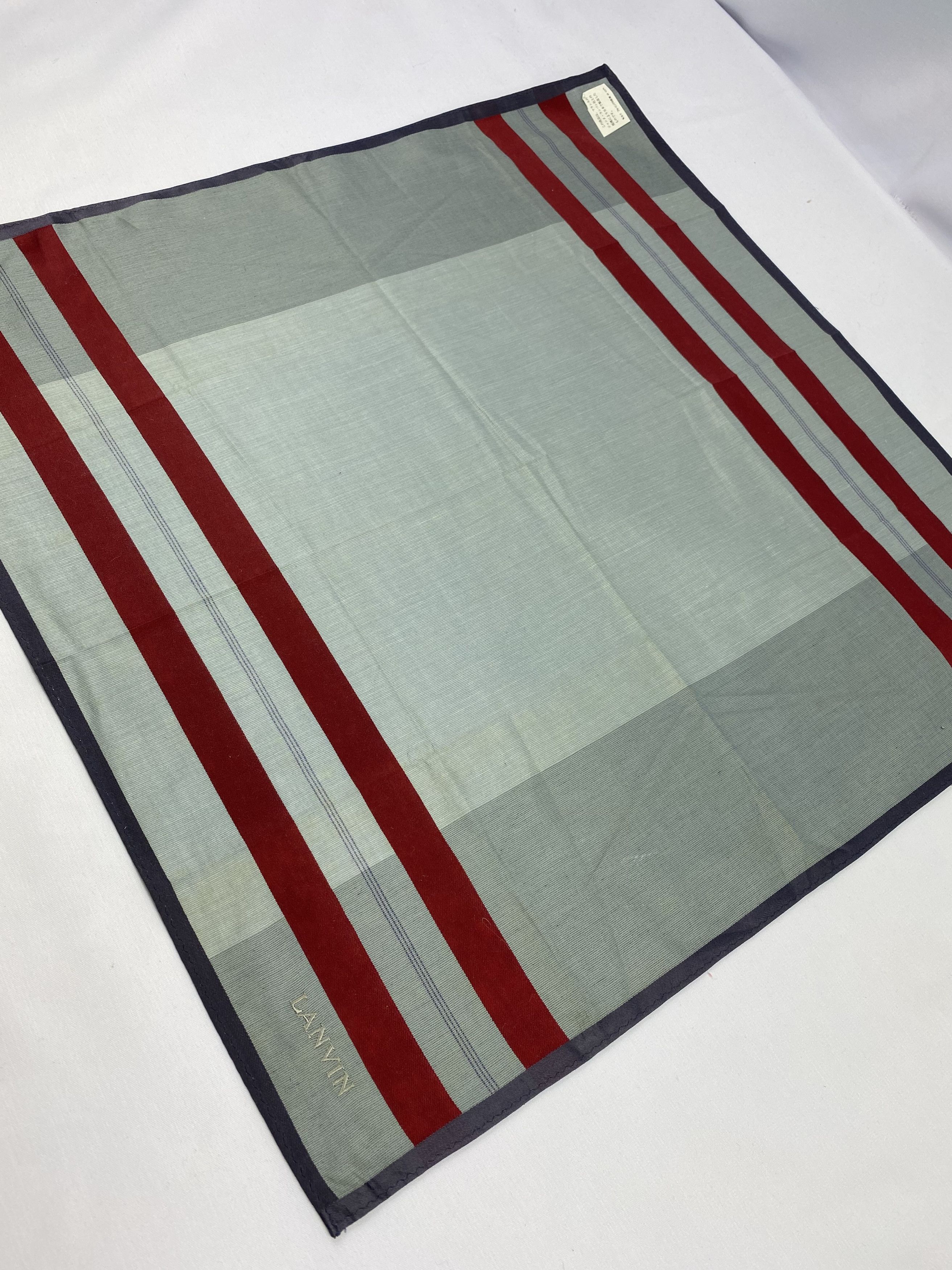 Lanvin × Vintage Lanvin Handkerchiefs / Bandana / Neckerchief Size ONE SIZE - 4 Thumbnail