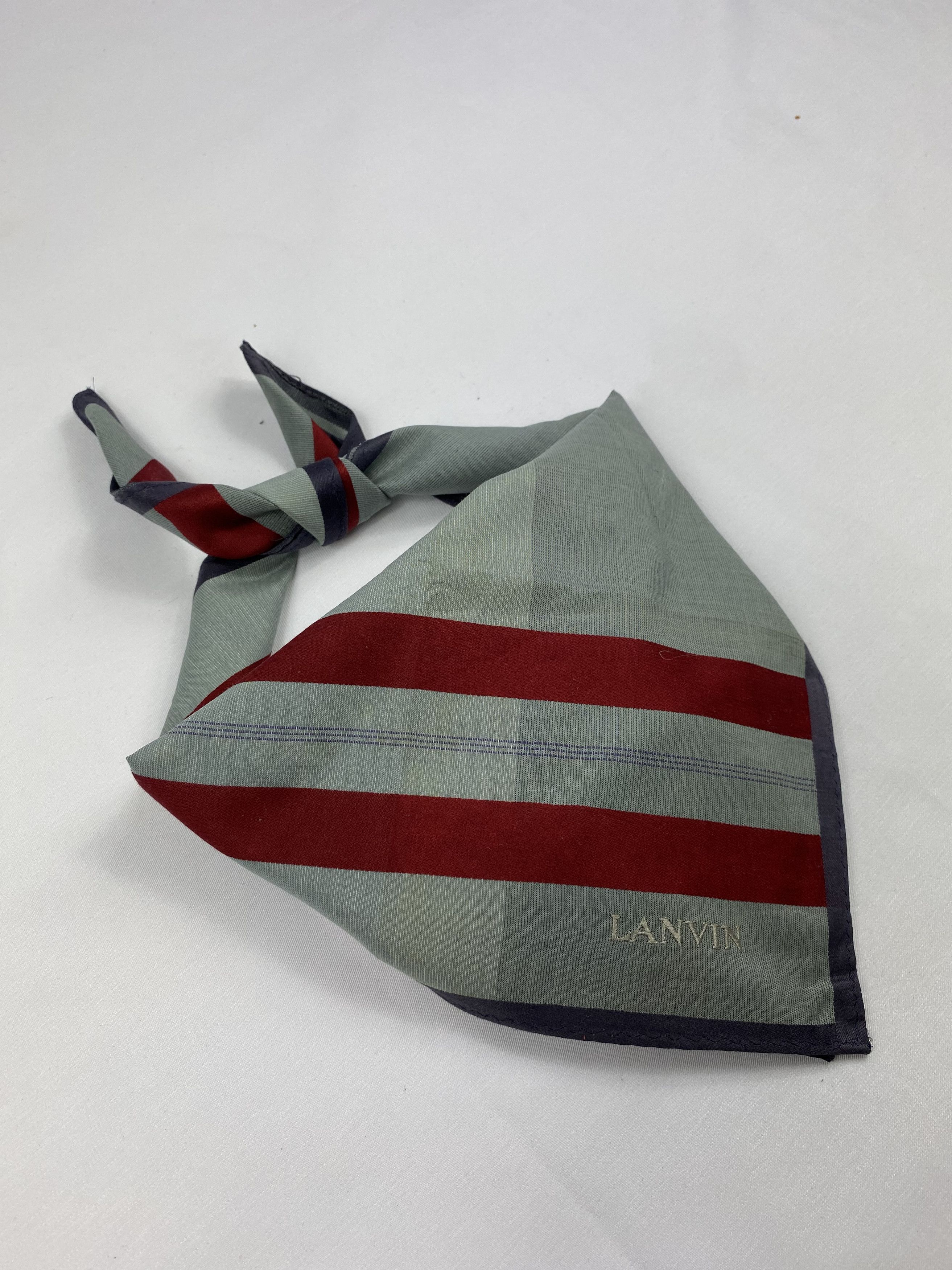 Lanvin × Vintage Lanvin Handkerchiefs / Bandana / Neckerchief Size ONE SIZE - 2 Thumbnail