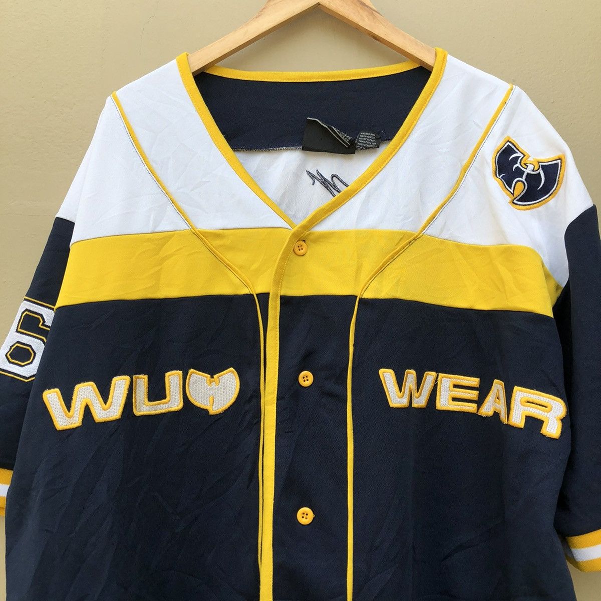 Wu-Tang Clan vintage wu wear wutang 36 jersey Size US XL / EU 56 / 4 - 2 Thumbnail