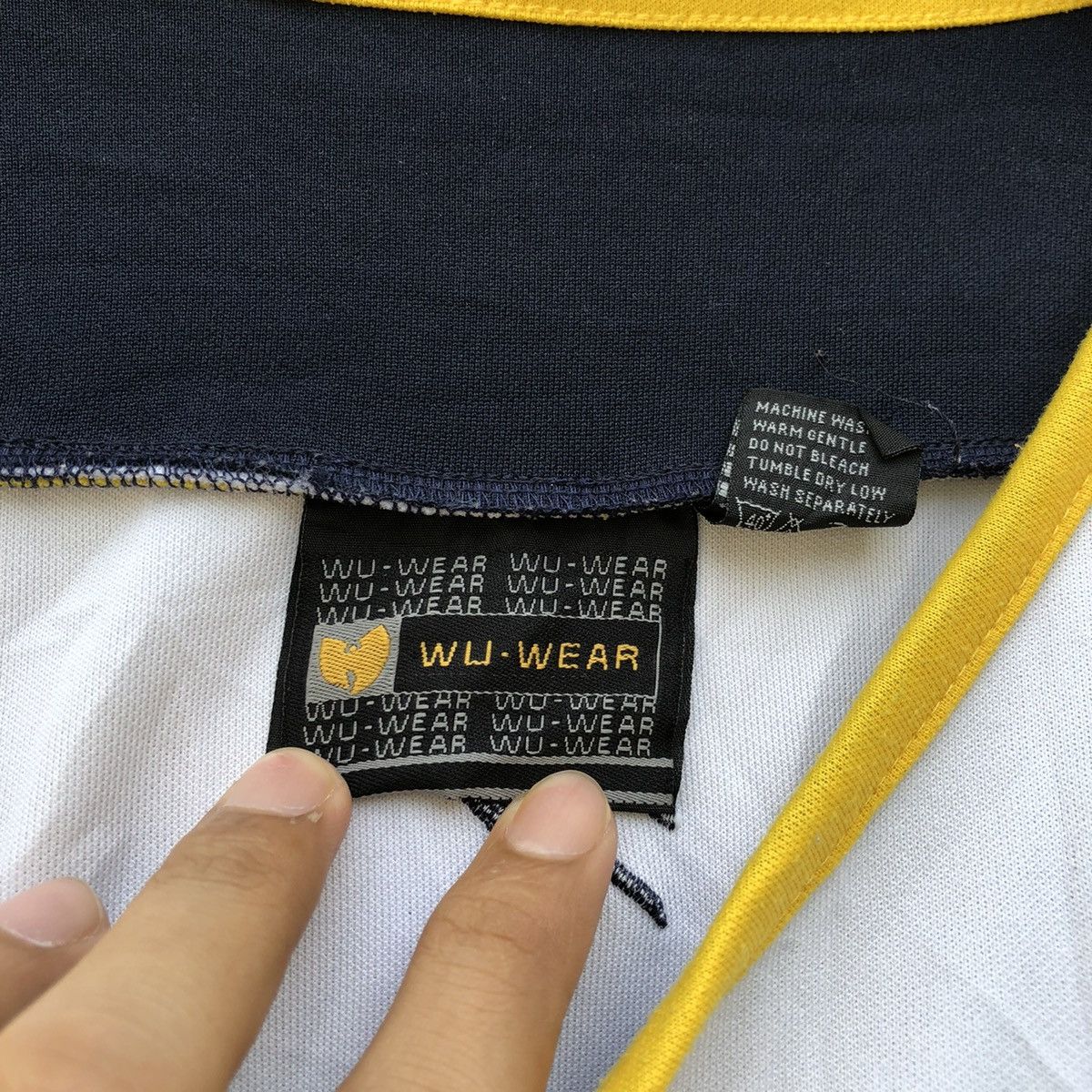 Wu-Tang Clan vintage wu wear wutang 36 jersey Size US XL / EU 56 / 4 - 3 Thumbnail