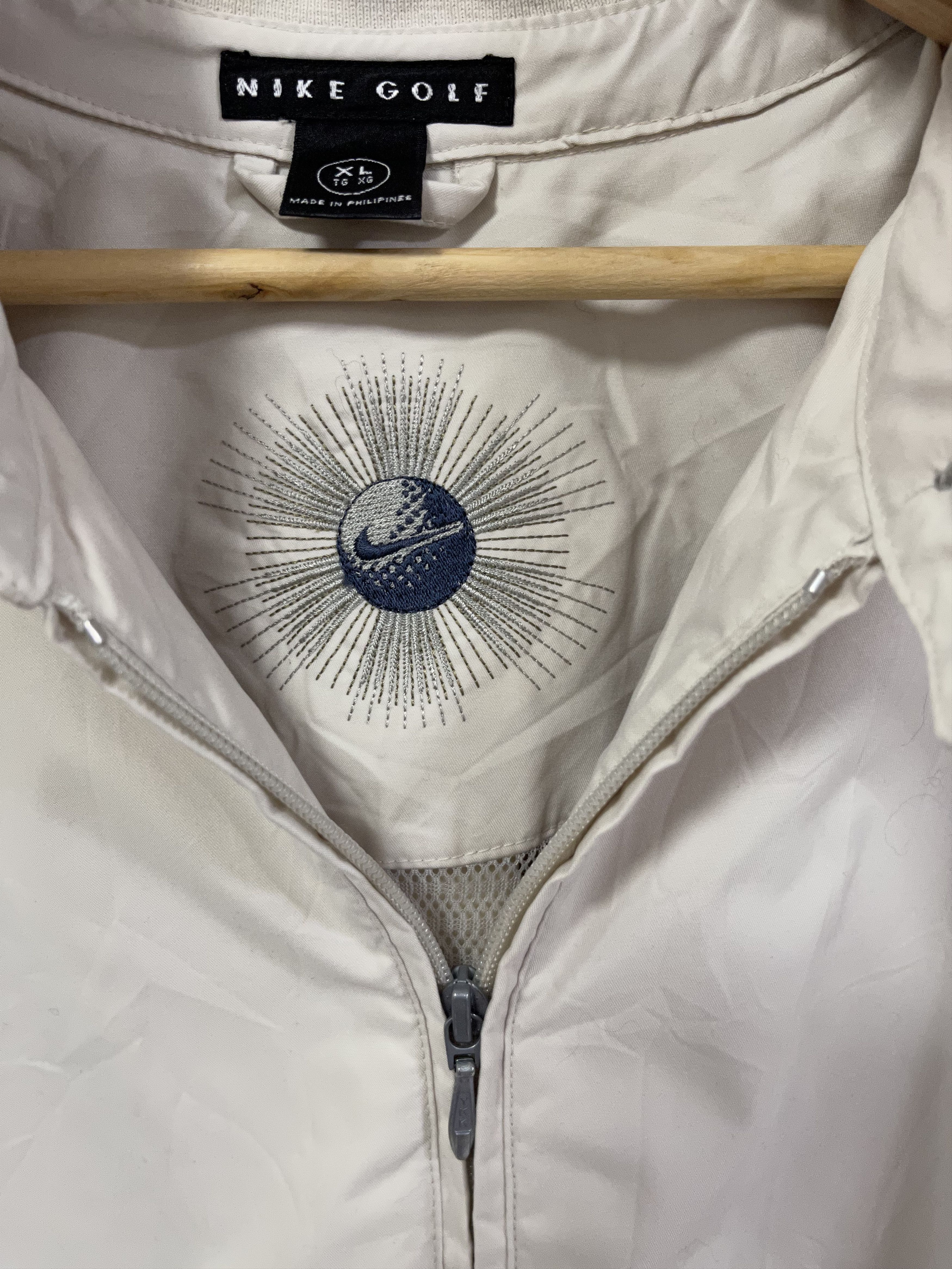 Nike × Vintage Vintage Nike Golf Mini Logo Embroidery Light Jacket Size US XXL / EU 58 / 5 - 11 Thumbnail