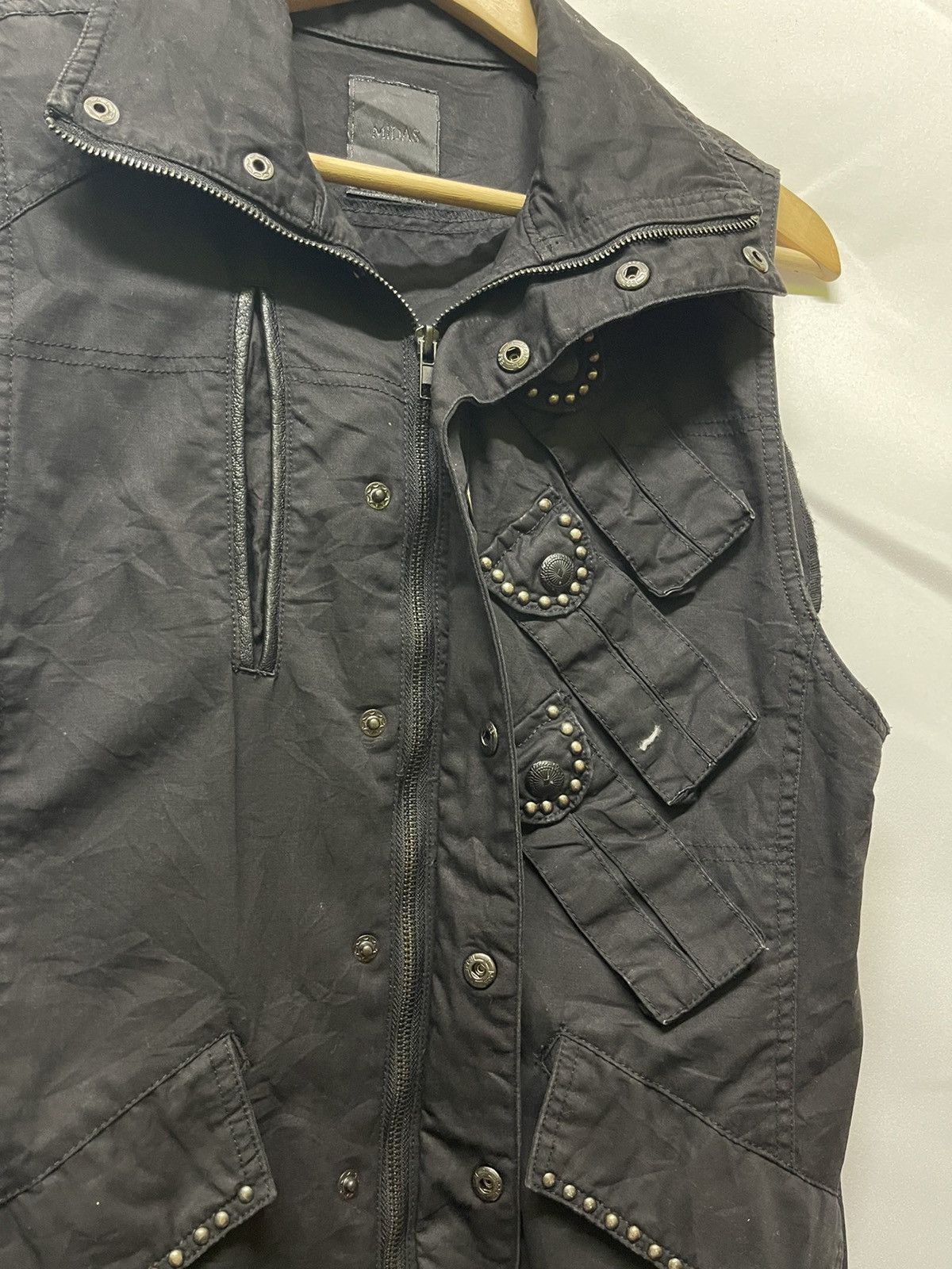 Japanese Brand RARE VINTAGE VEST MIDAS Size US XS / EU 42 / 0 - 5 Thumbnail