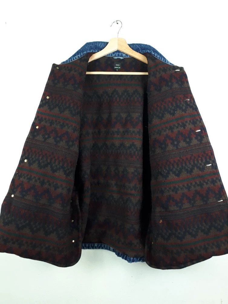 RENOWN Japanese Renown Button Up Lined Denim Jacket Size US S / EU 44-46 / 1 - 7 Thumbnail