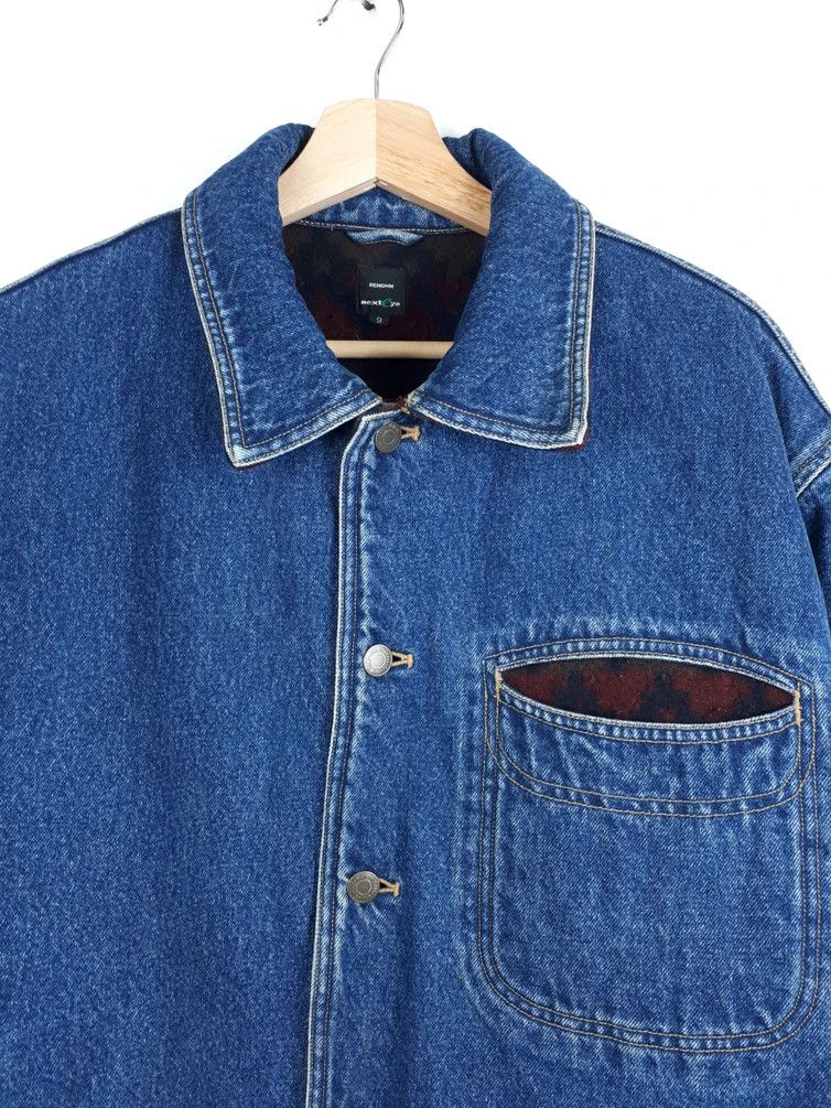 RENOWN Japanese Renown Button Up Lined Denim Jacket Size US S / EU 44-46 / 1 - 2 Thumbnail