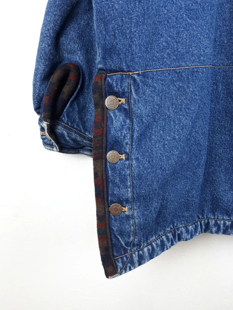 RENOWN Japanese Renown Button Up Lined Denim Jacket Size US S / EU 44-46 / 1 - 5 Thumbnail