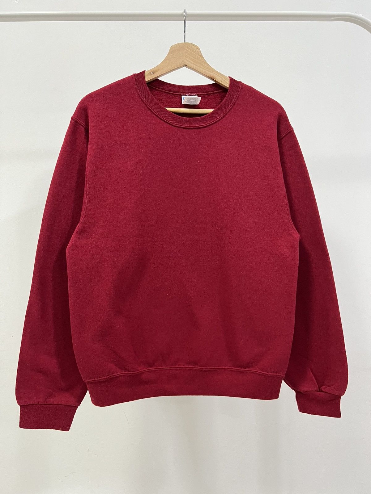 Jerzees × Vintage Vintage Jerzees Blank Crewneck Sweatshirt Size US S / EU 44-46 / 1 - 1 Thumbnail