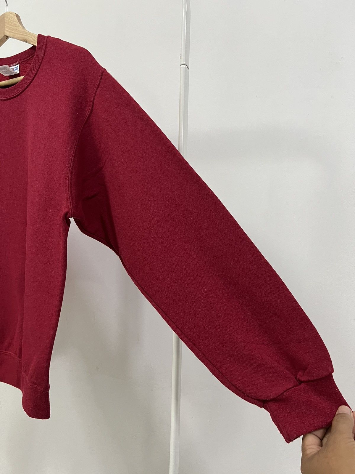 Jerzees × Vintage Vintage Jerzees Blank Crewneck Sweatshirt Size US S / EU 44-46 / 1 - 6 Thumbnail