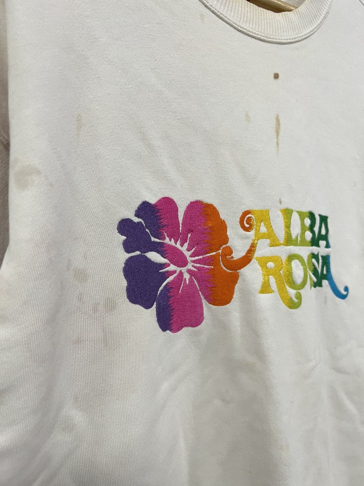 Japanese Brand × Vintage Vintage Alba Rosa Embroidered Rainbow Design Distressed Size US M / EU 48-50 / 2 - 3 Thumbnail