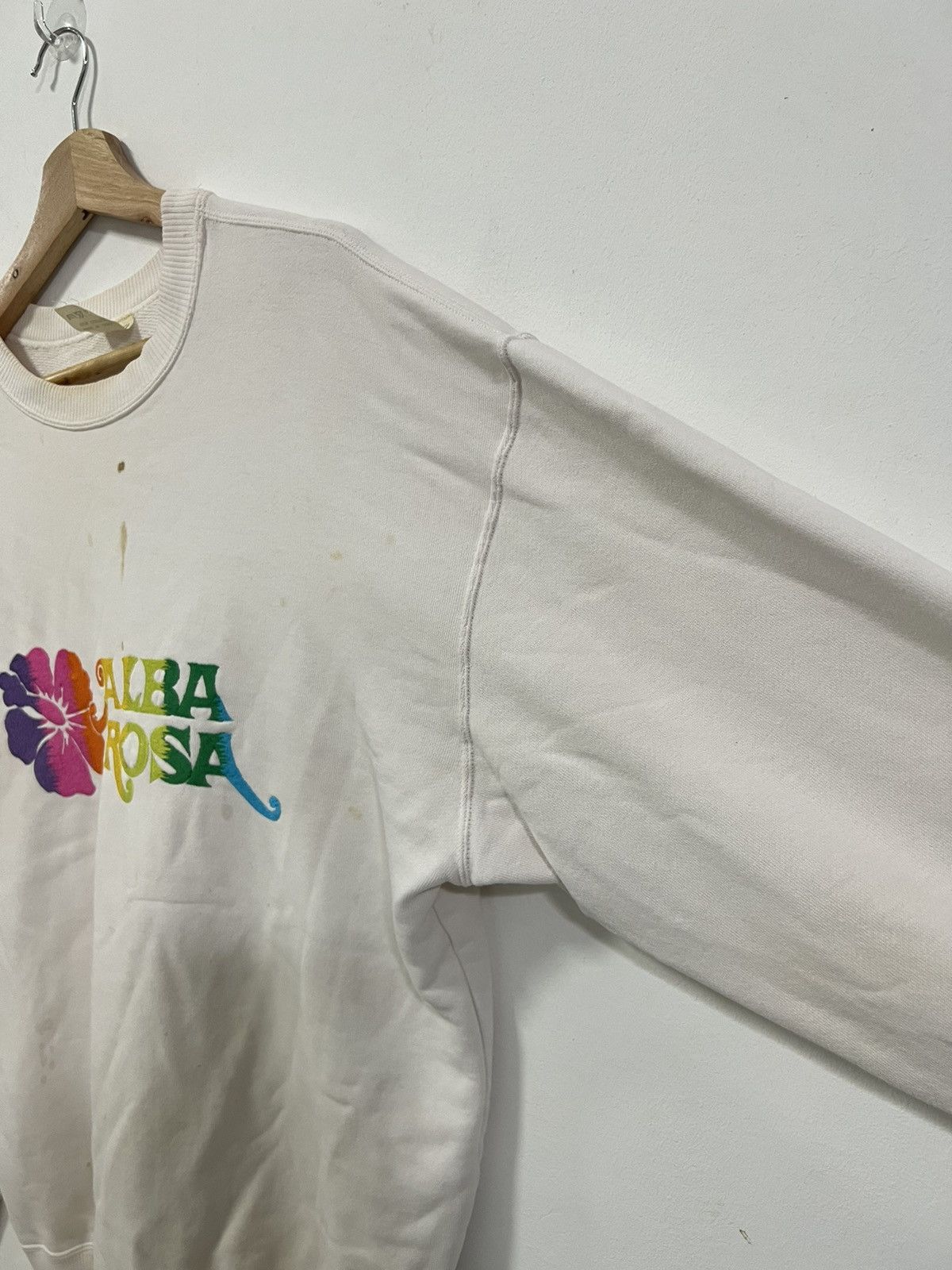 Japanese Brand × Vintage Vintage Alba Rosa Embroidered Rainbow Design Distressed Size US M / EU 48-50 / 2 - 8 Thumbnail